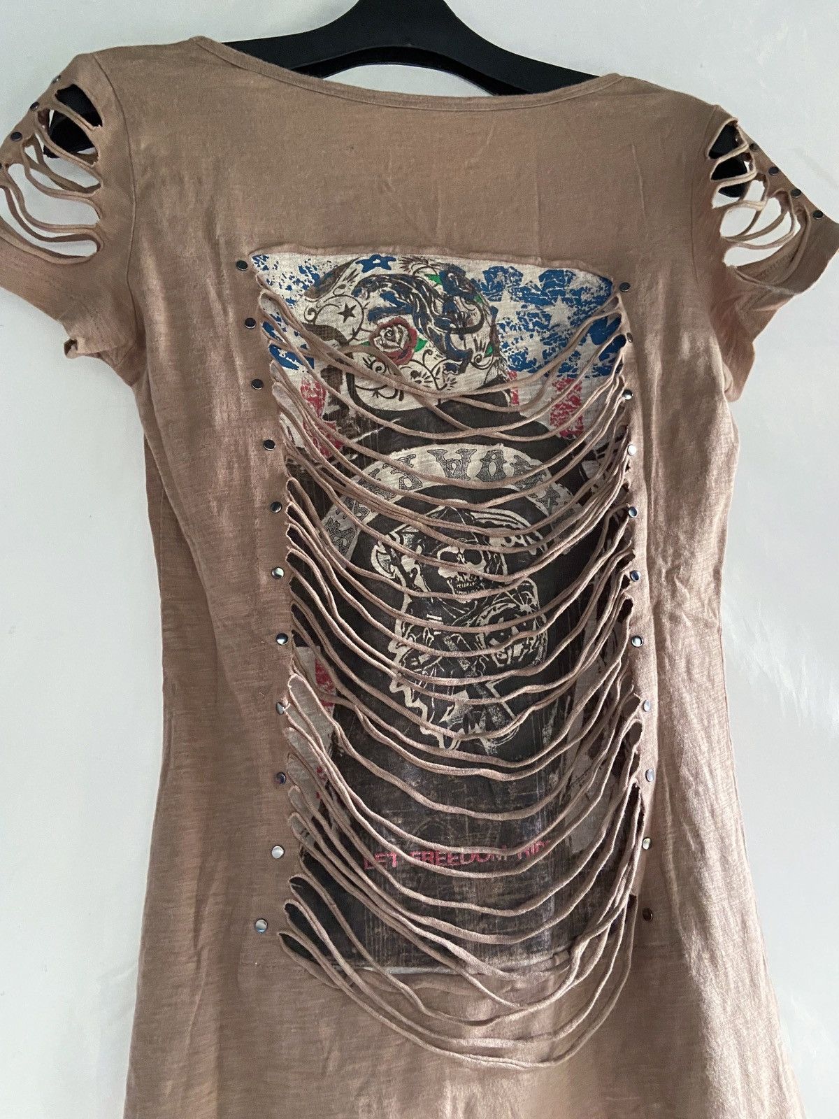 Japanese Brand JAPANESE PUNK DEVIL SKULL TEE Size US S / EU 44-46 / 1 - 9 Thumbnail