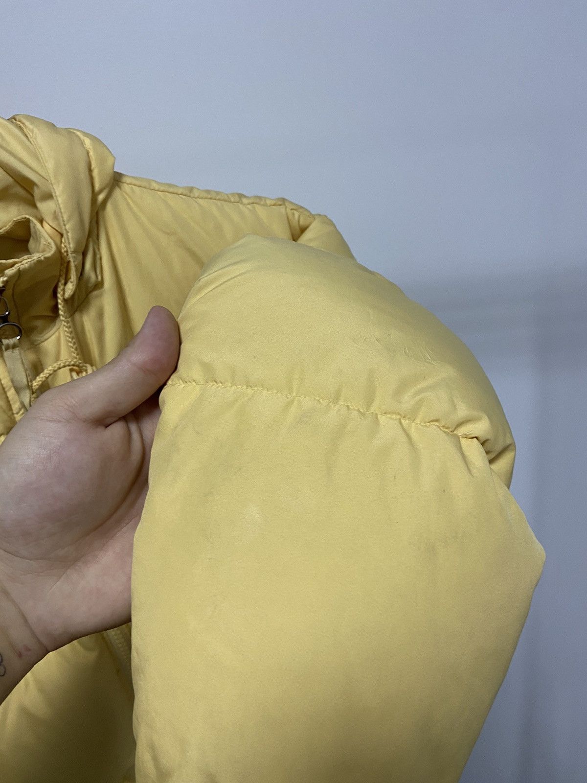 Nike × Vintage Nike Puffer Jacket Big spell out Logo Vintage Swoosh Hooded Size US S / EU 44-46 / 1 - 10 Thumbnail