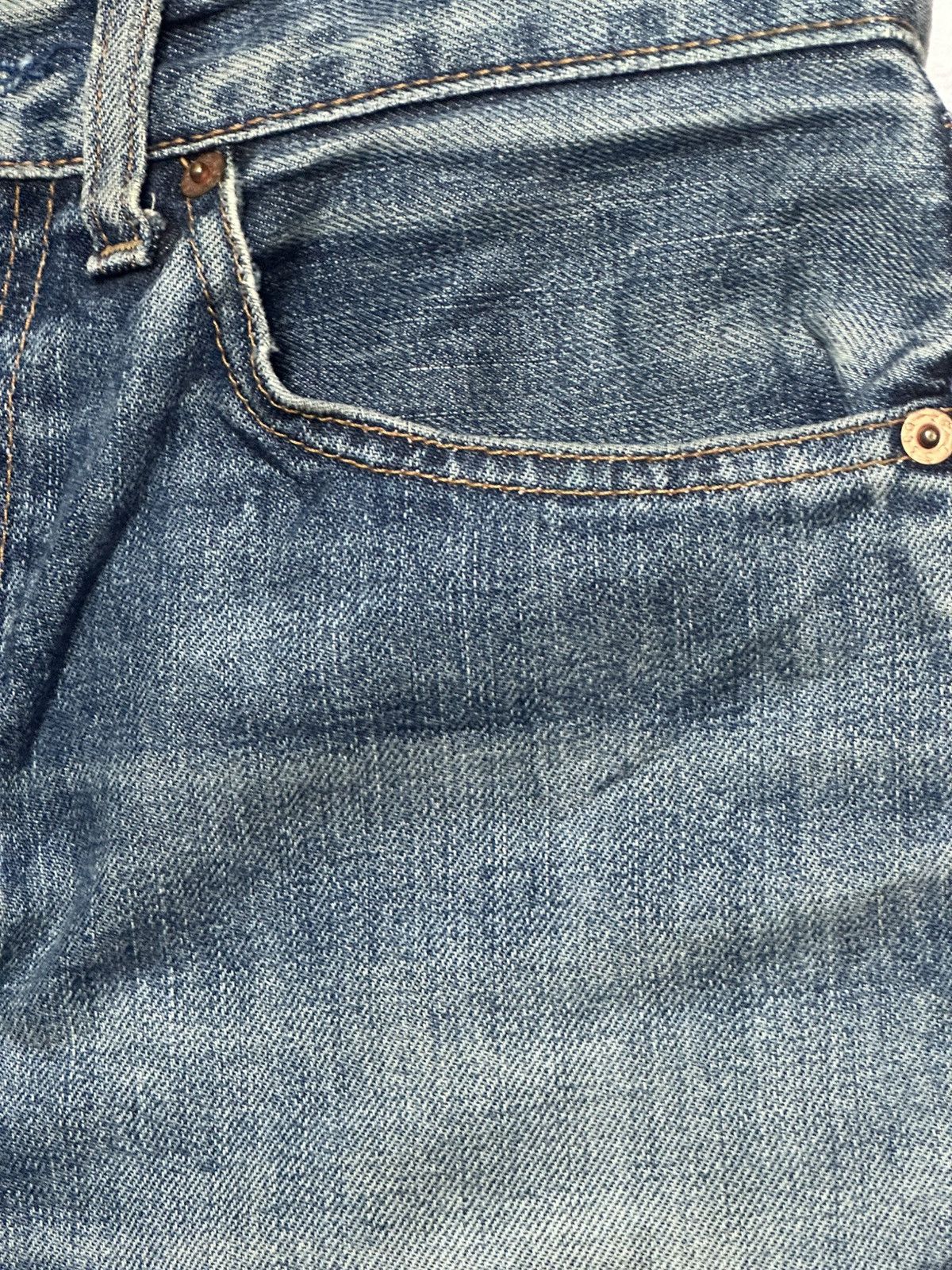 Levi's Levi's 560 Relaxed Fit Vintage Distressed Denim Faded Wash Size US 30 / EU 46 - 6 Thumbnail