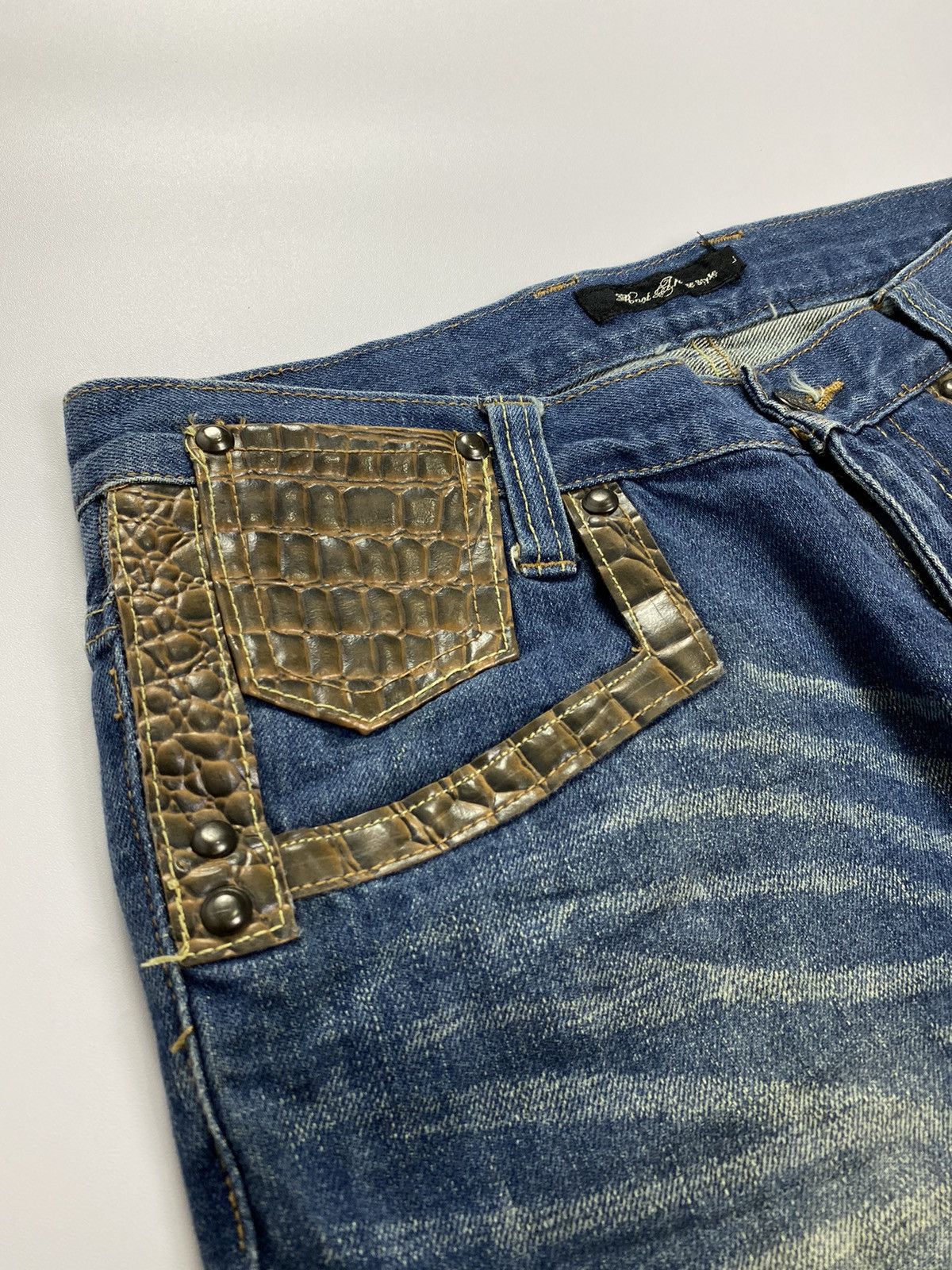 GOSTAR DE FUGA Lace up flare jeans rootthree ifsixwasnine lgb style Size US 30 / EU 46 - 8 Thumbnail