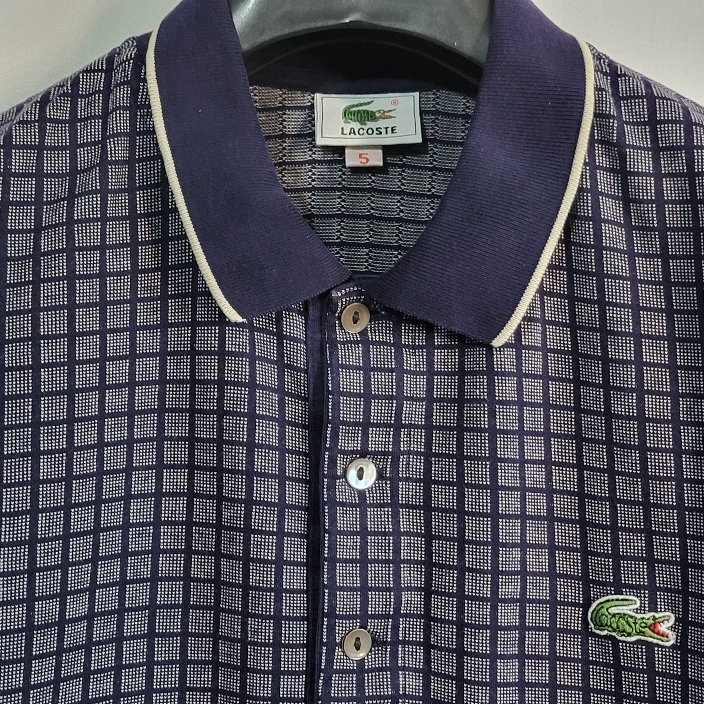 Lacoste Vintage Lacoste Polo Shirt Mens size 5 Size US XXL / EU 58 / 5 - 2 Thumbnail