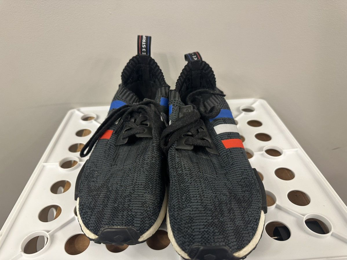 Adidas adidas NMD R1 Tri Color Stripes Black Size US 8.5 / EU 41-42 - 5 Thumbnail
