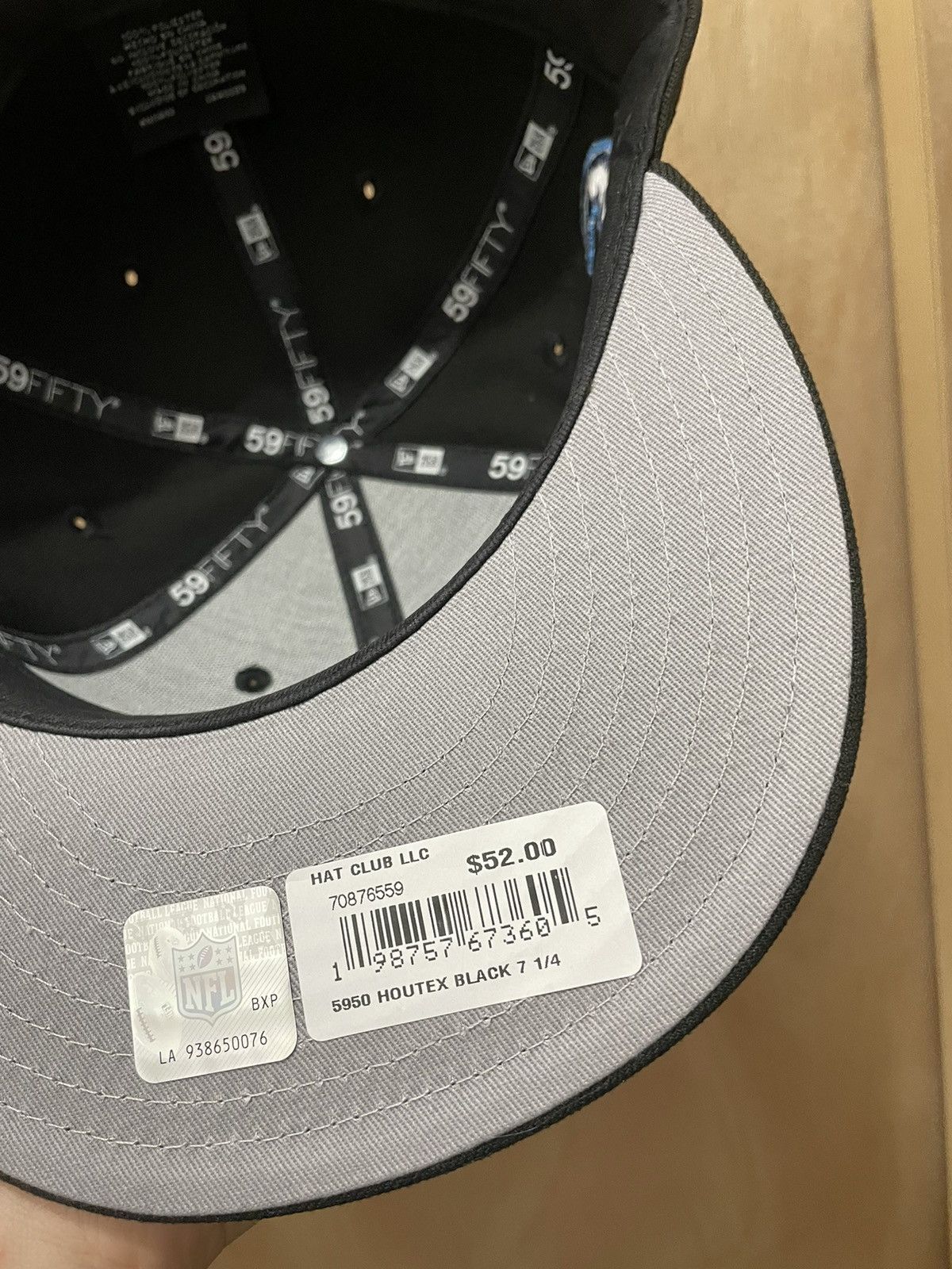New Era Hat club Houston Texans h town size 7 1/4 Size ONE SIZE - 7 Thumbnail