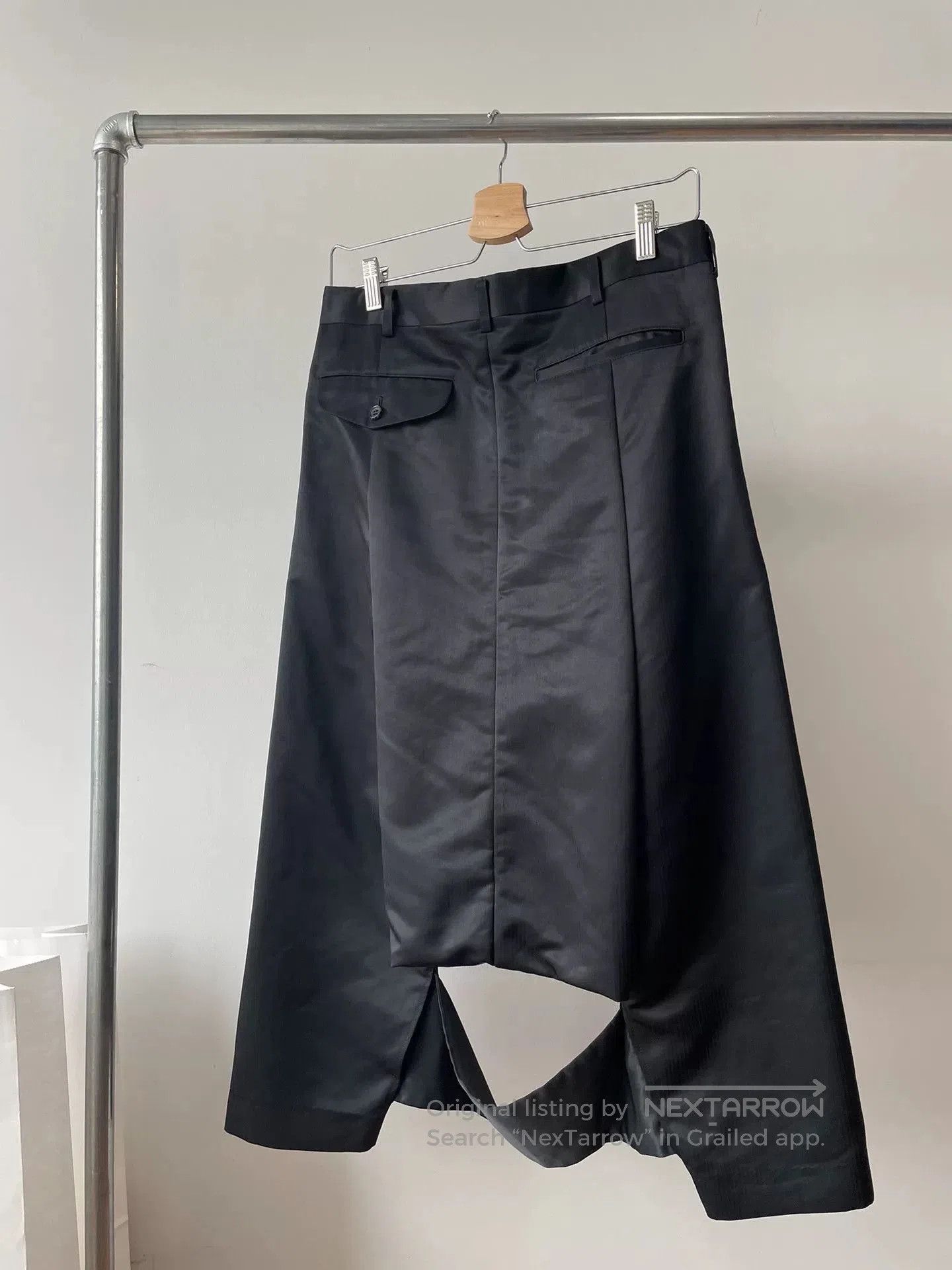 Comme des Garcons Comme des Garçons Black Cropped Pants. Size US 31 - 2 Thumbnail