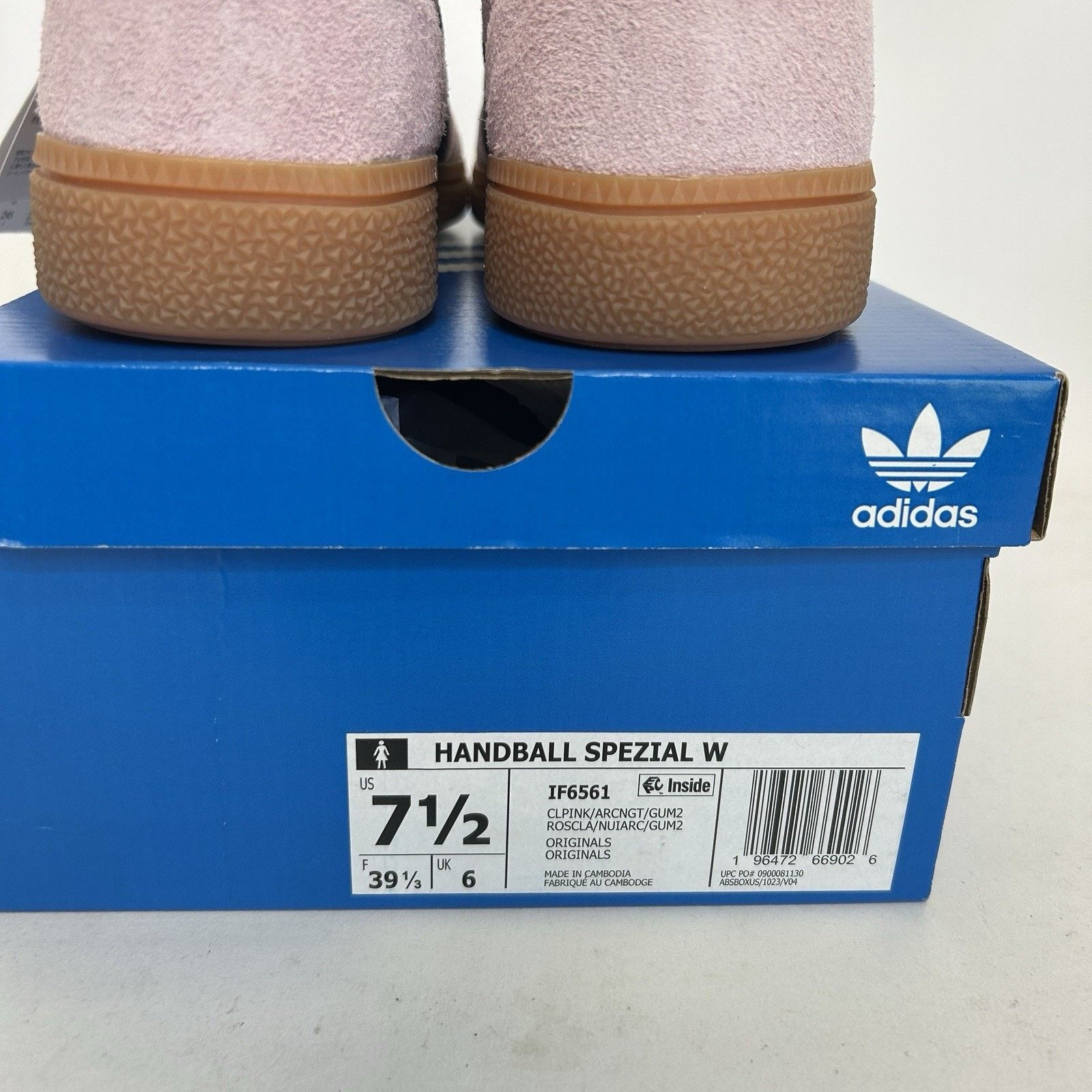 Adidas Adidas Handball Spezial WMNS “Clear Pink Arctic Night” Size US 7.5 / IT 37.5 - 5 Thumbnail