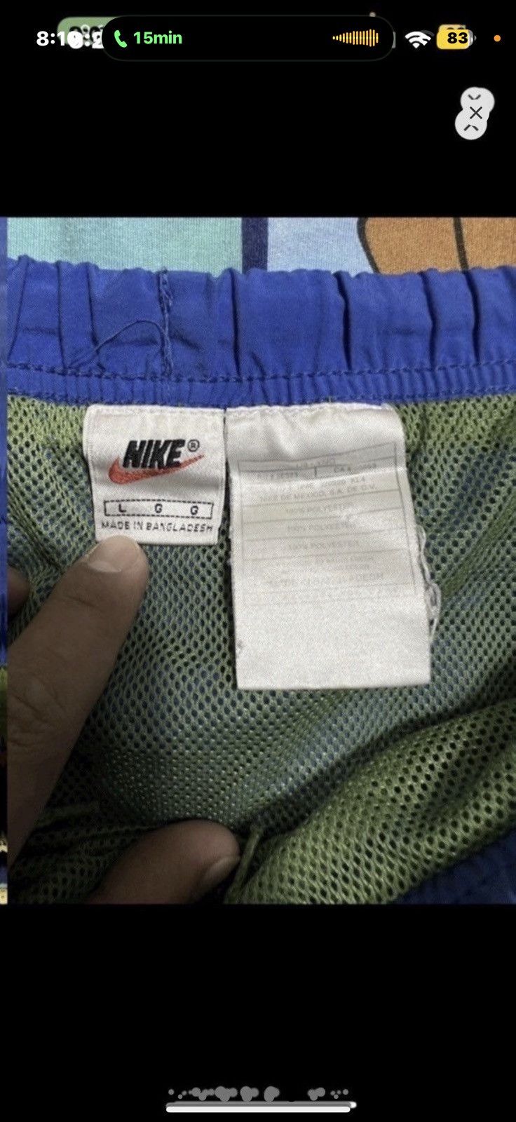 Nike ***FINAL DROP***RARE 90s NIKE COLOUR BLOCK SHORT L Size US 38 / EU 54 - 9 Thumbnail
