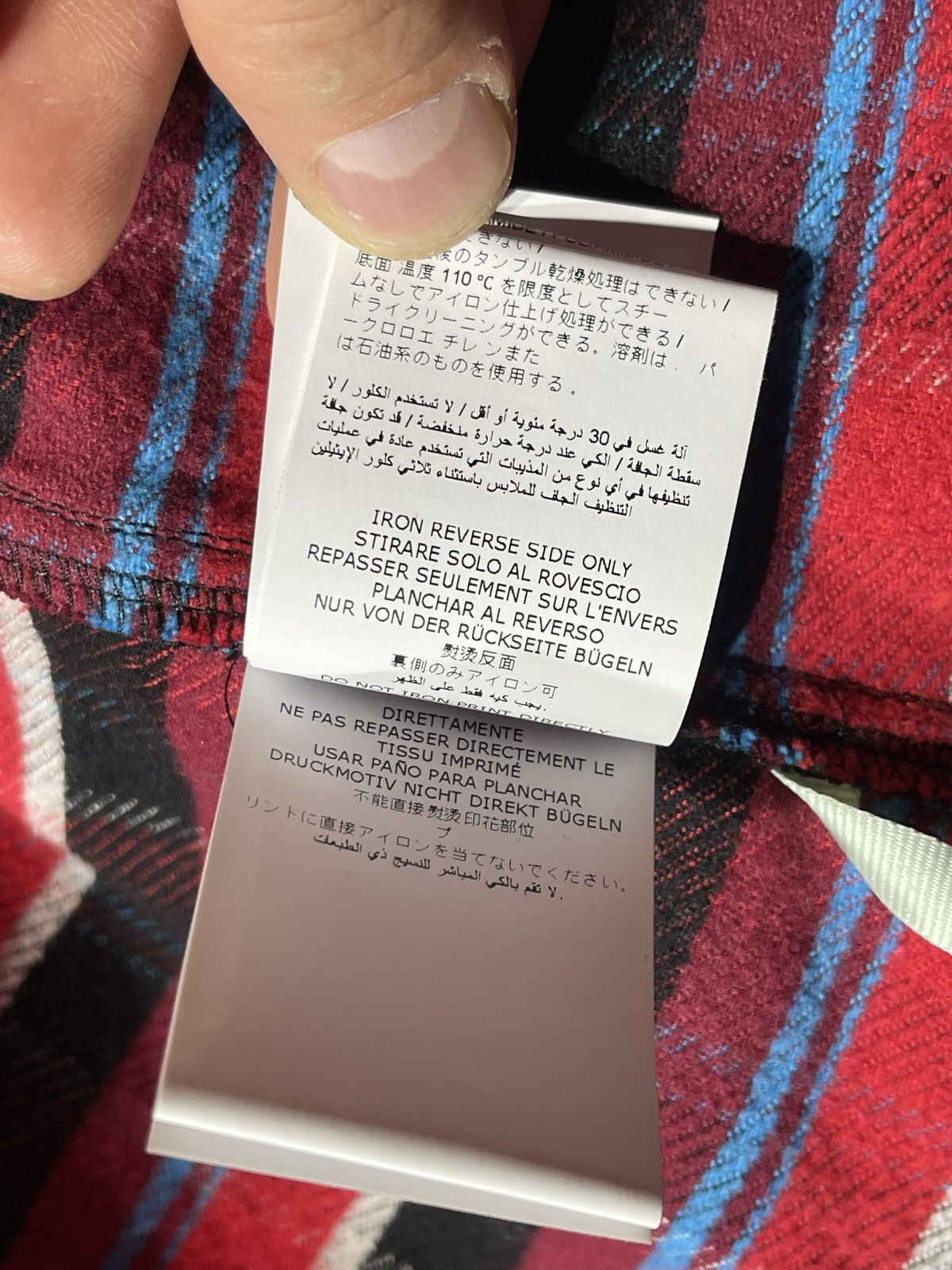 Off-White Off-White flannel Check Shirt Flannel button up shirt Size US M / EU 48-50 / 2 - 20 Thumbnail