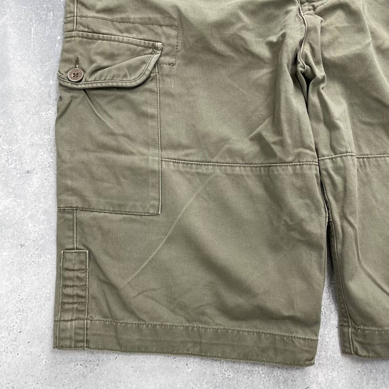 Mambo × Vintage Vintage Mambo Cargo Shorts Faded Olive Green Size 36 Size US 36 / EU 52 - 5 Thumbnail