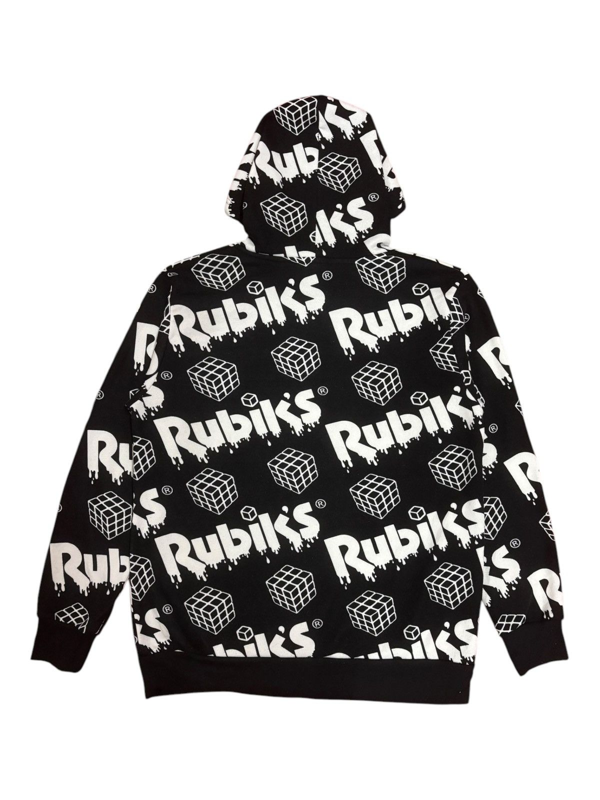 Japanese Brand 90s Vtg Rubik’s Full Printed 3d Logo Hoodie Size US XL / EU 56 / 4 - 5 Thumbnail