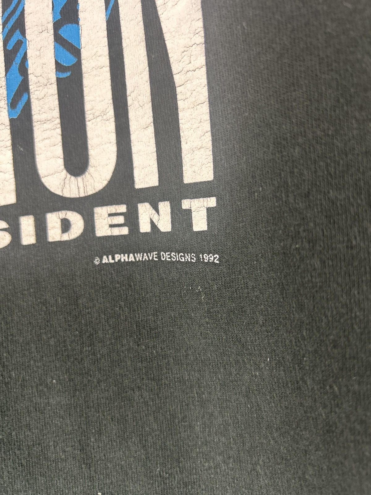 Fruit Of The Loom Vintage 1992 Bill Clinton For President Cure for the Blues Size US XL / EU 56 / 4 - 3 Thumbnail