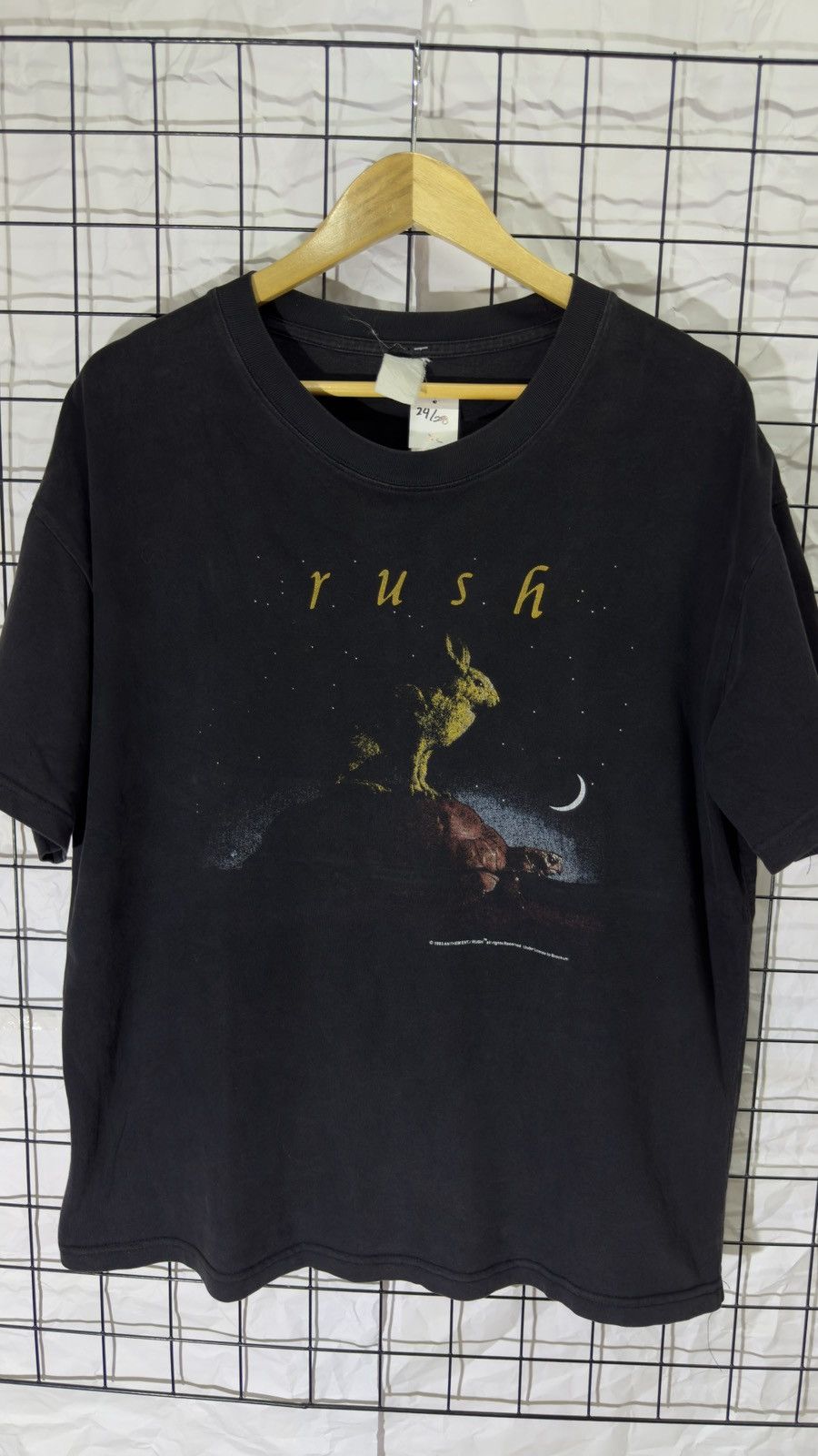 Band Tees Vintage 1993 rush band tee shirt Size US XL / EU 56 / 4 - 3 Thumbnail
