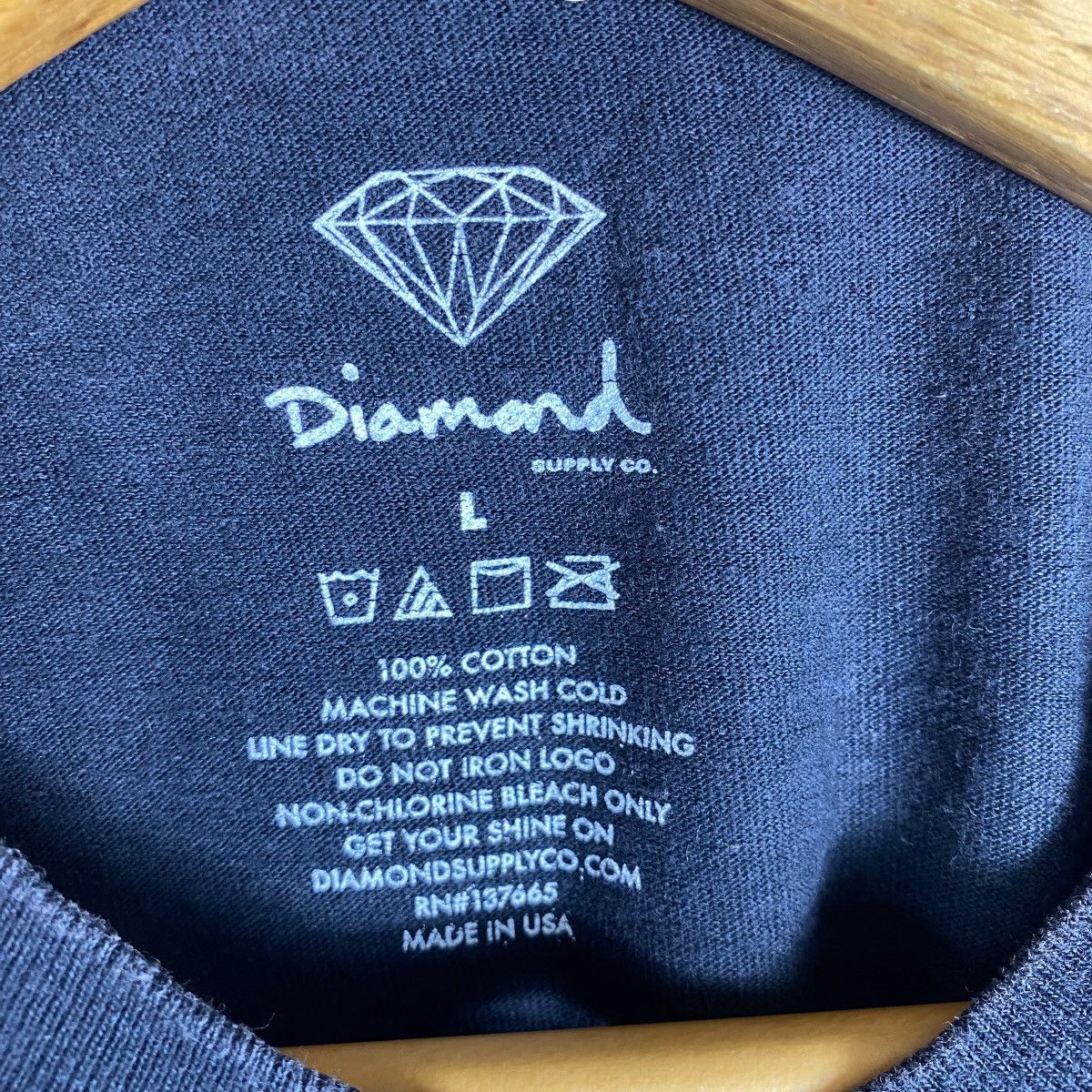 Diamond Supply Co. Vintage 00s Diamond Supply Company Barbara Kruger Inspired Size US L / EU 52-54 / 3 - 7 Thumbnail