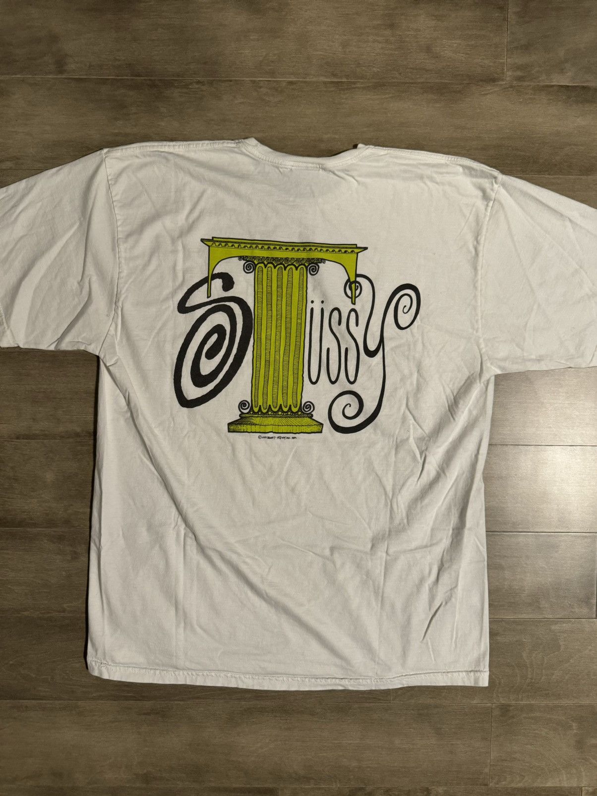 Stussy × Vintage Vintage Stussy T Shirt Size US XL / EU 56 / 4 - 3 Thumbnail