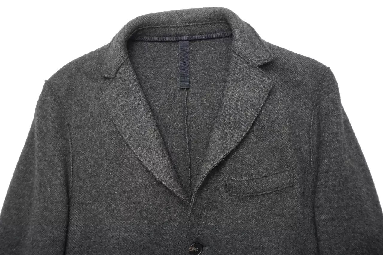 Harris Wharf London HARRIS WHARF LONDON Coat Men's (EU) 48 Button Up Yak Alpaca Size US M / EU 48-50 / 2 - 6 Thumbnail