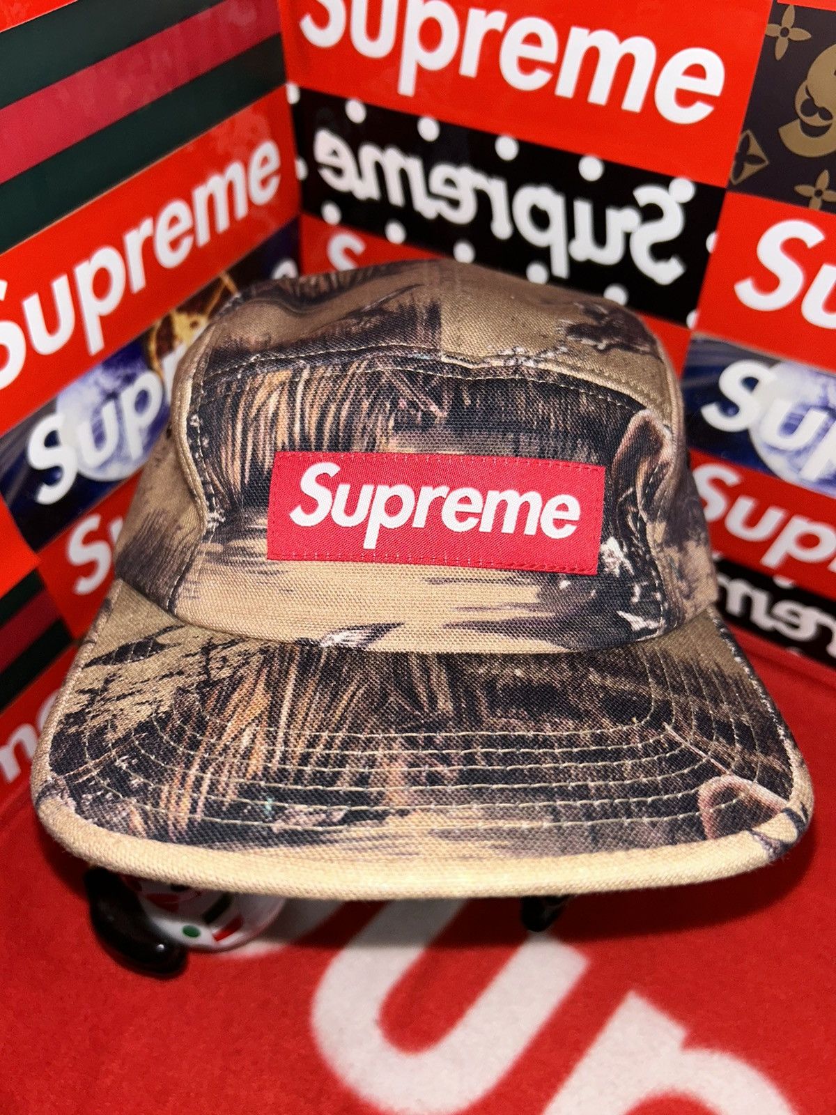 Supreme Supreme Dogs Ducks Canvas Camp Cap FW12 RARE HAT Grailed