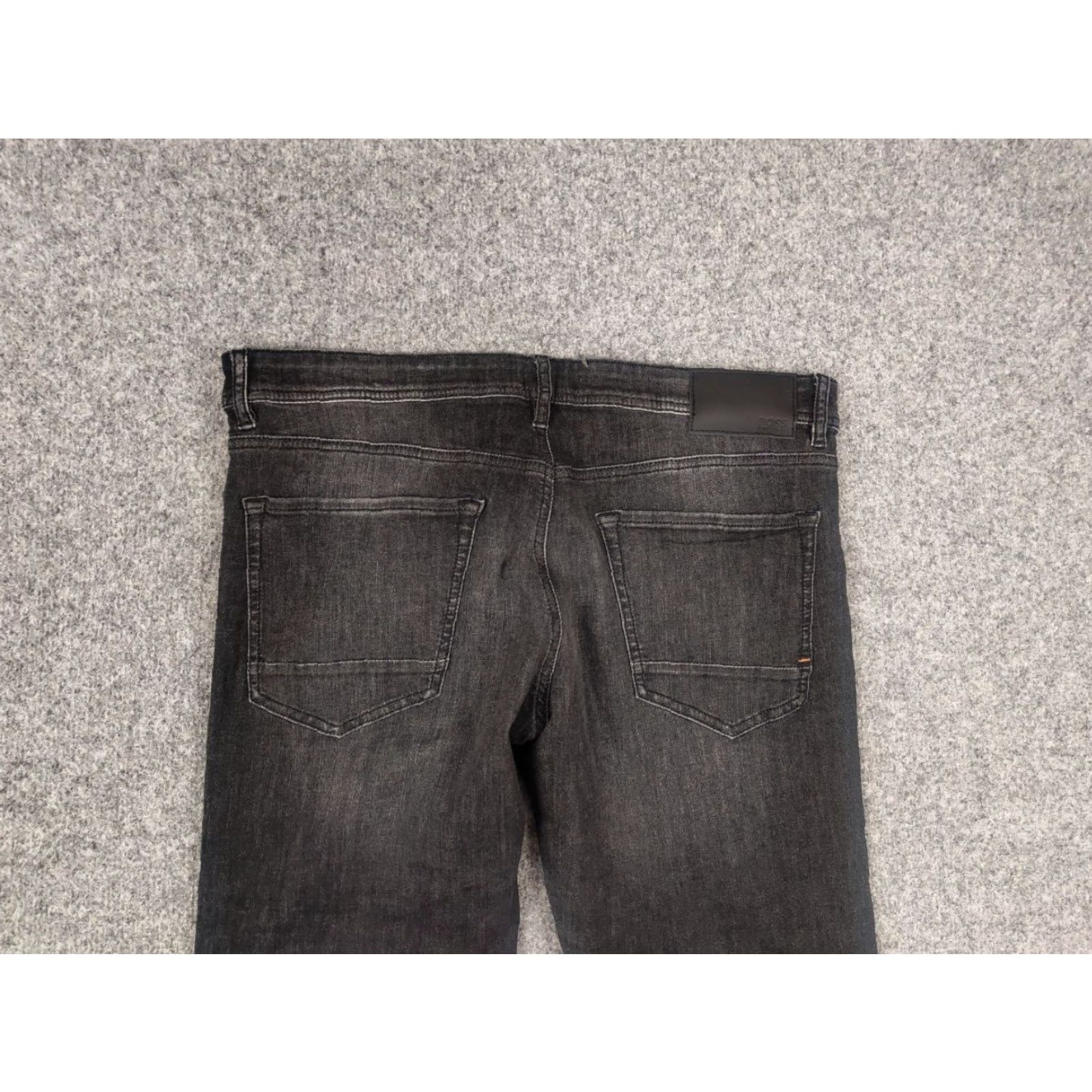 Hugo Boss HUGO BOSS Jeans Regular Denim 36 37 Dark Gray 5-Pocket Stretch Regular fit Denim Jeans Mens Size US 36 / EU 52 - 6 Thumbnail