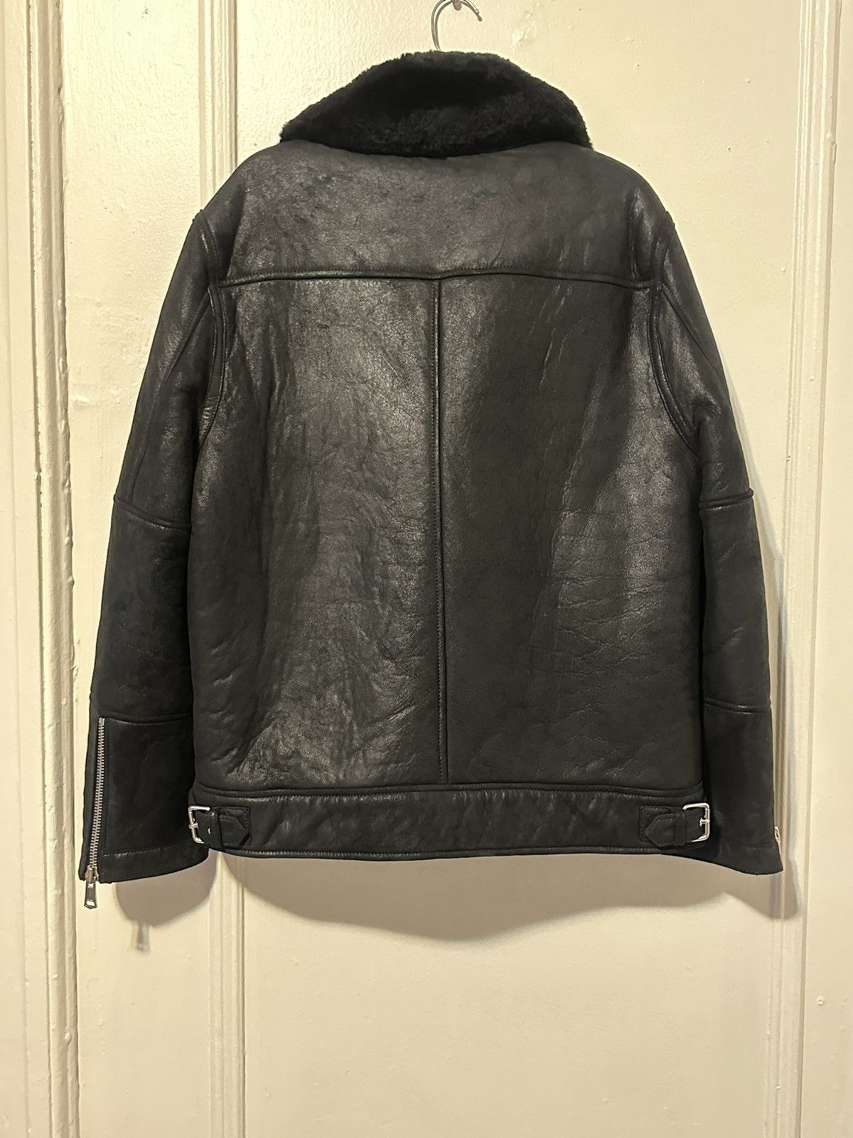 Reiss NWT men's leather Jacket Size US L / EU 52-54 / 3 - 9 Thumbnail