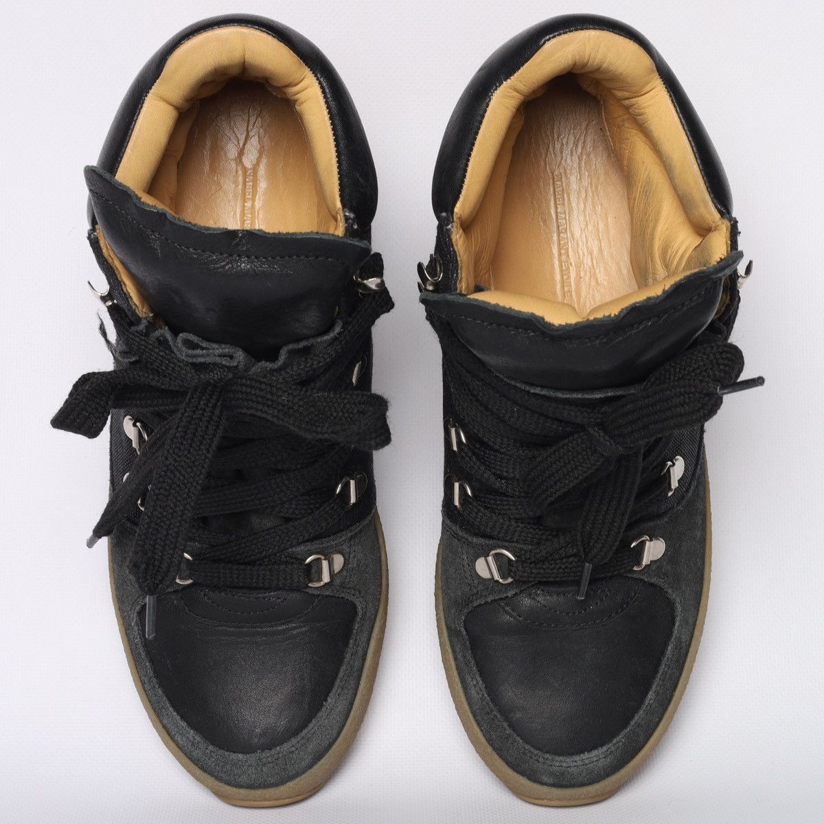 Isabel Marant × Isabel Marant Etoile Isabel Marant Leather Suede Brent Hiking Boots Winter Shoes Size US 9 / IT 39 - 7 Thumbnail