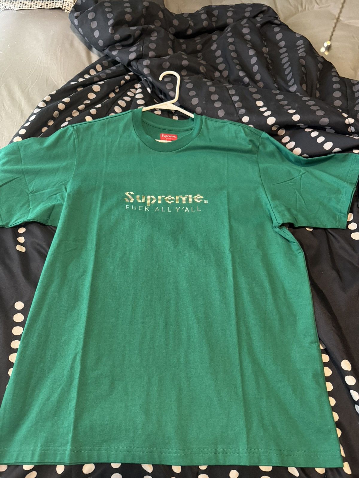 Supreme Supreme gold bars f*ck all y’all Size US L / EU 52-54 / 3 - 1 Thumbnail
