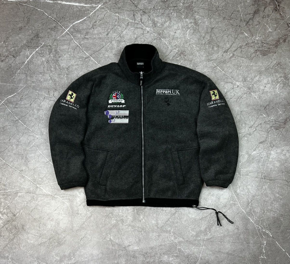 Ferrari Vintage 1999 Ferrari Nascar Fleece Jacket Size US M / EU 48-50 / 2 - 1 Thumbnail