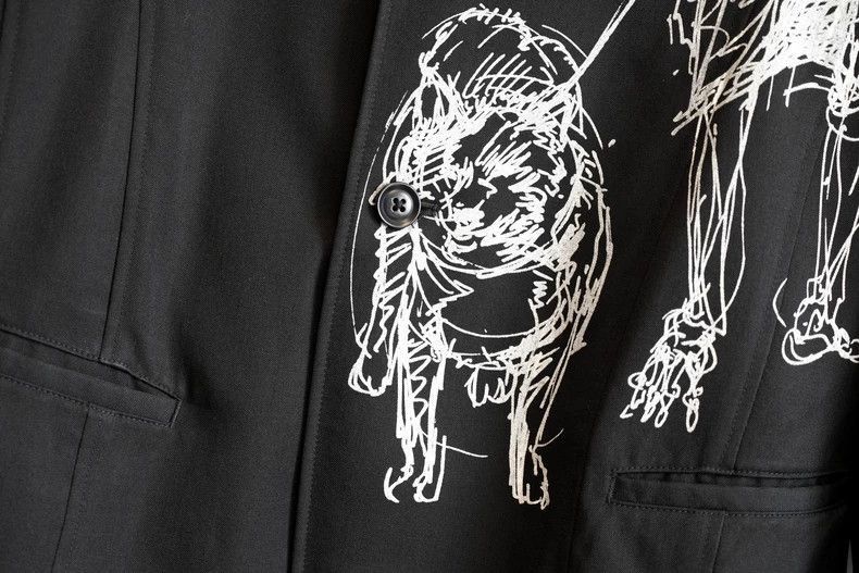 Yohji Yamamoto Yohji Yamamoto Yohji Yamamoto Dog Jacket 16SS Size US M / EU 48-50 / 2 - 5 Thumbnail