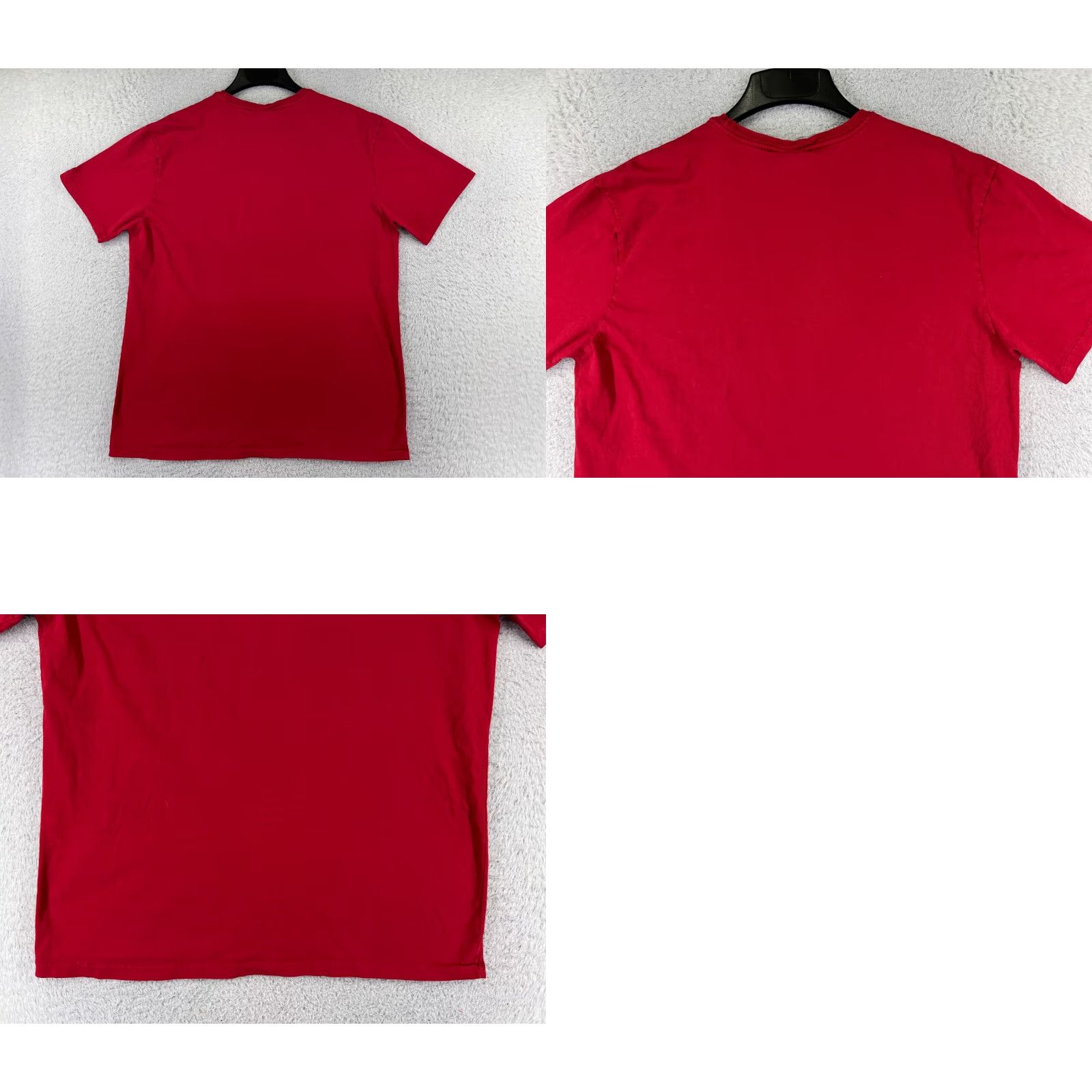 Ralph Lauren VINTAGE Ralph Lauren Shirt Mens Large Red Pony Crew Neck Short Sleeve Cotton Size US L / EU 52-54 / 3 - 9 Thumbnail