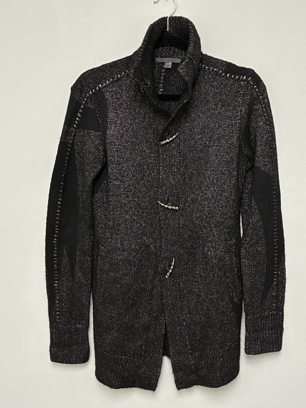 John Varvatos Collection Toggle Lightning Cardigan Size XS Size US XS / EU 42 / 0 - 6 Thumbnail