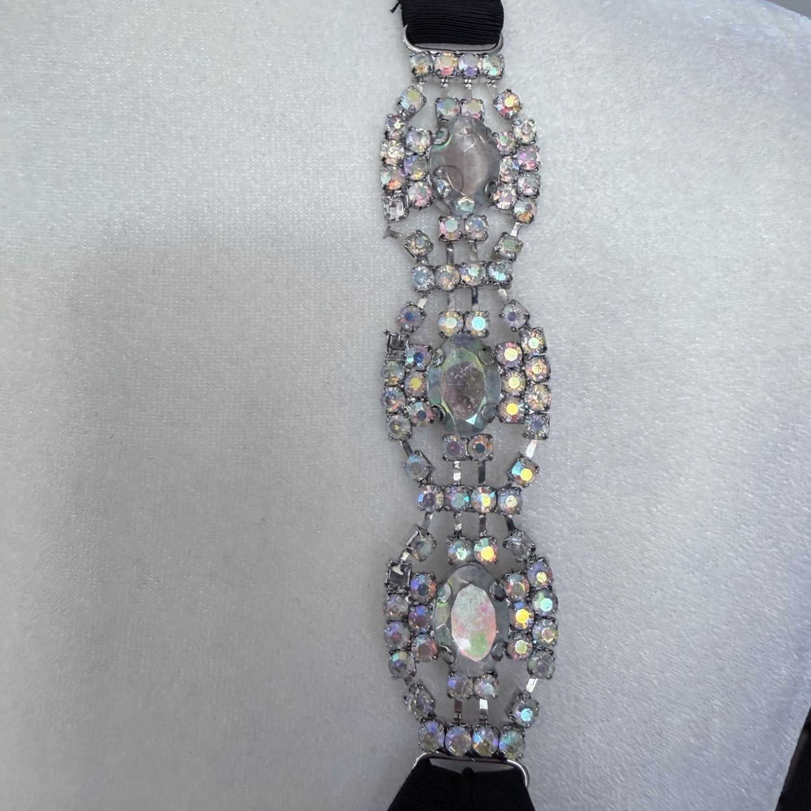 Other Black Bikini Swimsuit Swimwear with Rhinestones Thong size S Size ONE SIZE - 2 Thumbnail