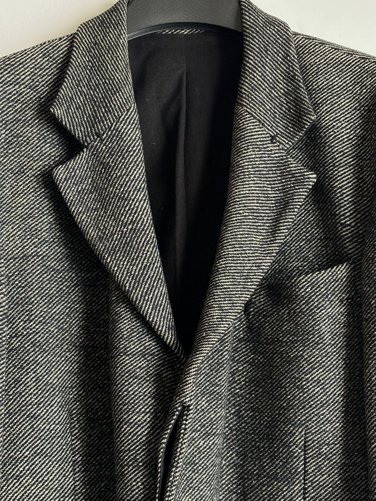 Ann Demeulemeester Ann Demeulemeester | Twill Snowflake Grey Coat Size US M / EU 48-50 / 2 - 4 Thumbnail