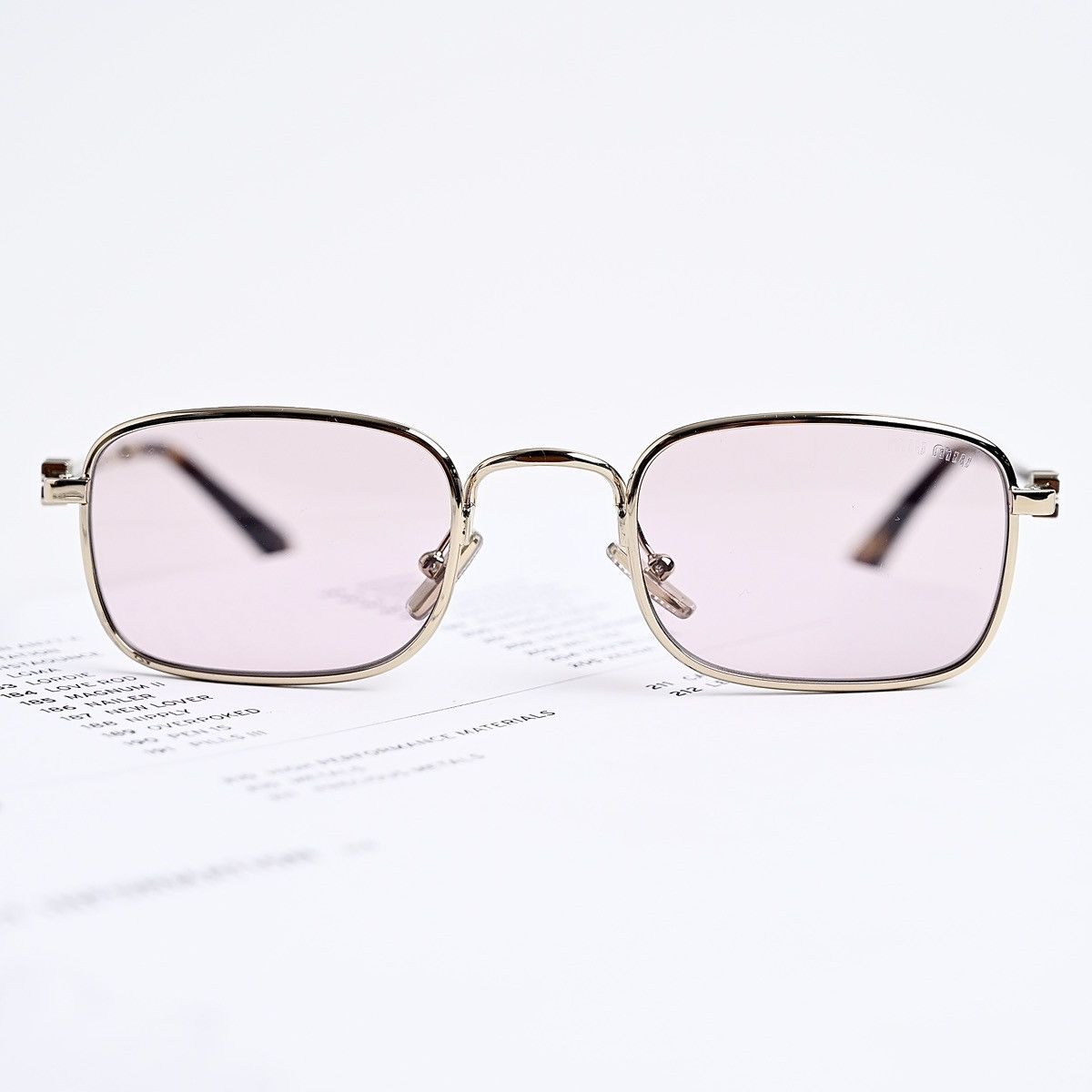 Miu Miu MIU MIU 0MU A53S SUNGLASSES Size ONE SIZE - 11 Thumbnail