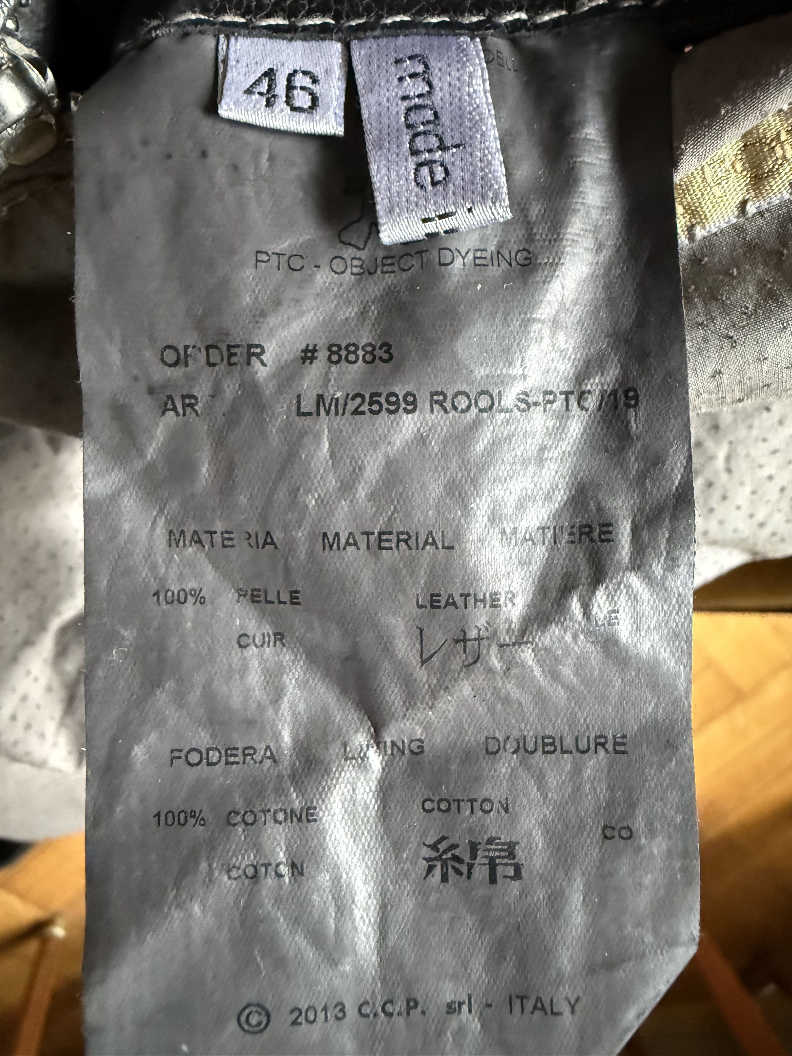 Carol Christian Poell CAROL CHRISTIAN POELL LEATHER JACKET SIZE -46 WORN ONCE Size US S / EU 44-46 / 1 - 15 Thumbnail