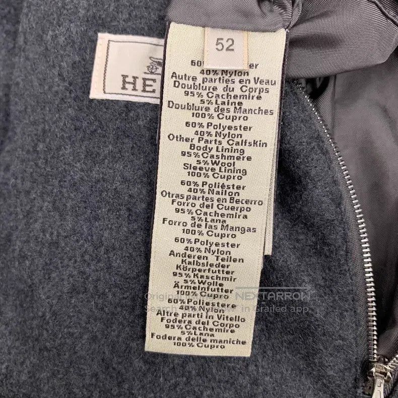 Fendi Fendi Color-Blocked Leather Patch Collar Zip-Up Long Sleev Size US L / EU 52-54 / 3 - 6 Thumbnail