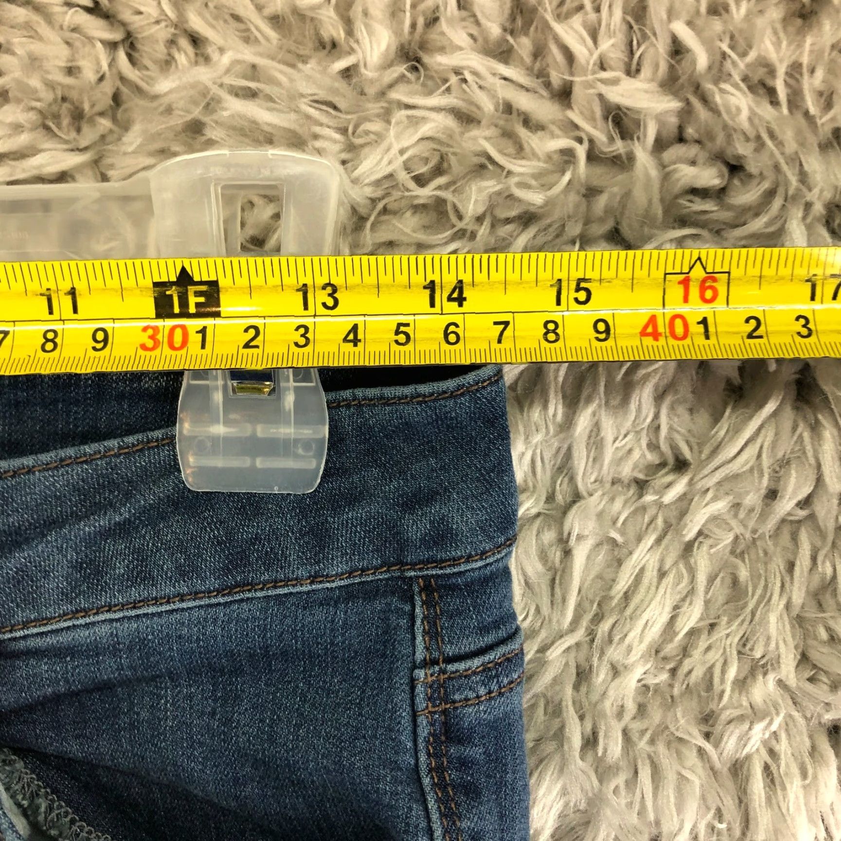 Vintage 1822 Denim Jeans Womens Size 29 Mid Rise Skinny Blue Medium Wash Denim Regular Rise Mens? No, Women. Size 29" - 2 Thumbnail
