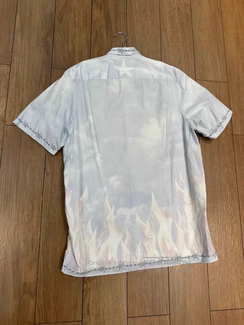 Givenchy Givenchy Portrait Flame Shirt Size US M / EU 48-50 / 2 - 2 Thumbnail