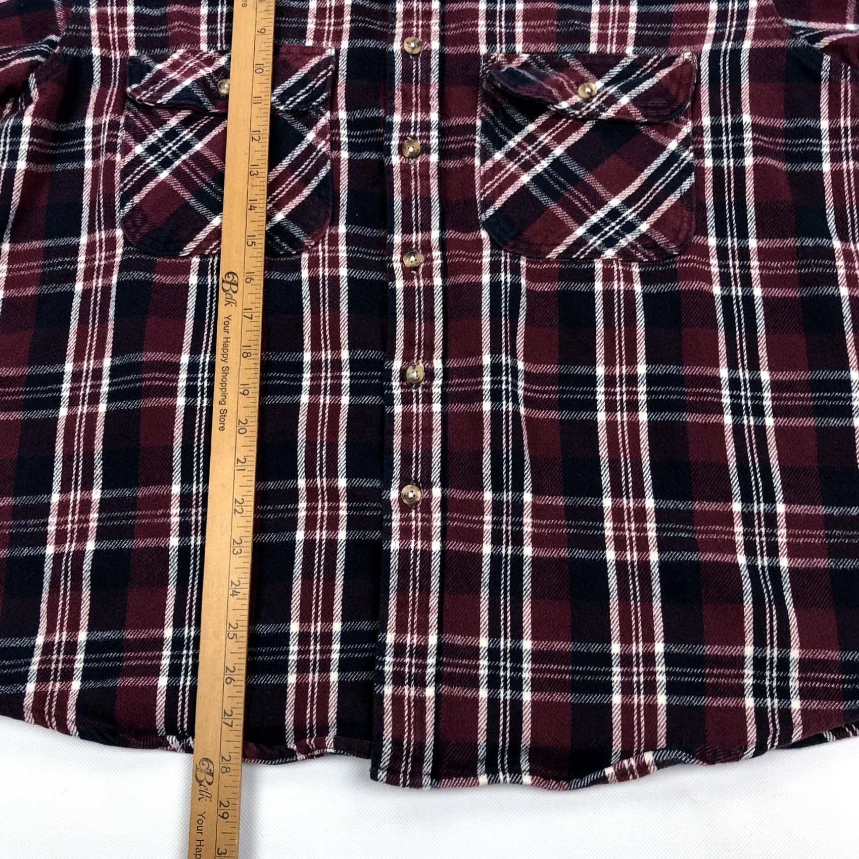 Vintage FiveBrother Men XL Plaid Flannel Shirt Long Sleeve Button-Down Workwear Vintage Size US XL / EU 56 / 4 - 5 Thumbnail