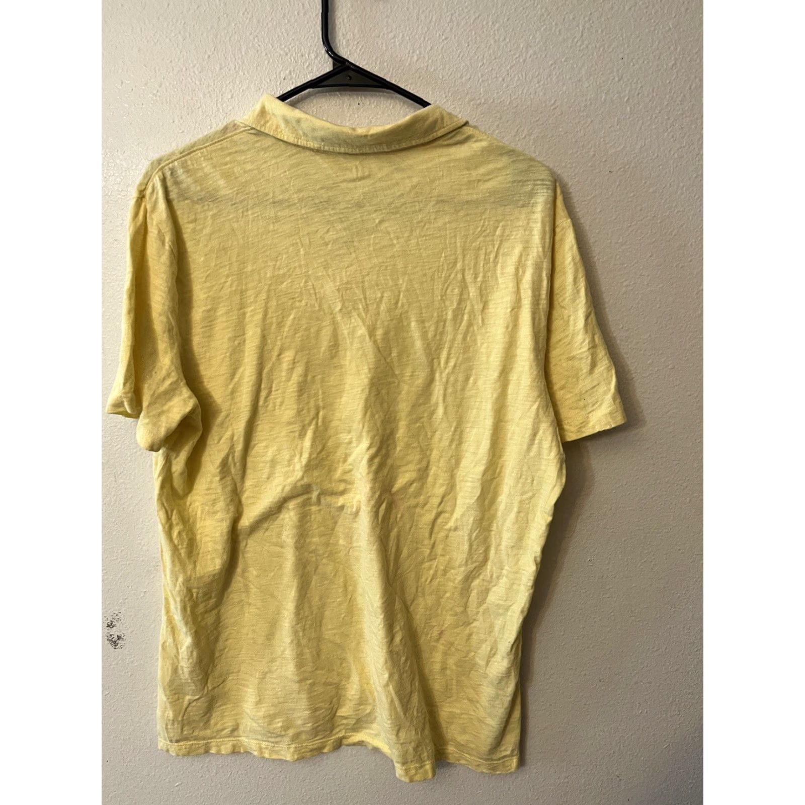 Gap GAP Polo Mens Size L Yellow Pique Golf Casual Size US L / EU 52-54 / 3 - 2 Thumbnail