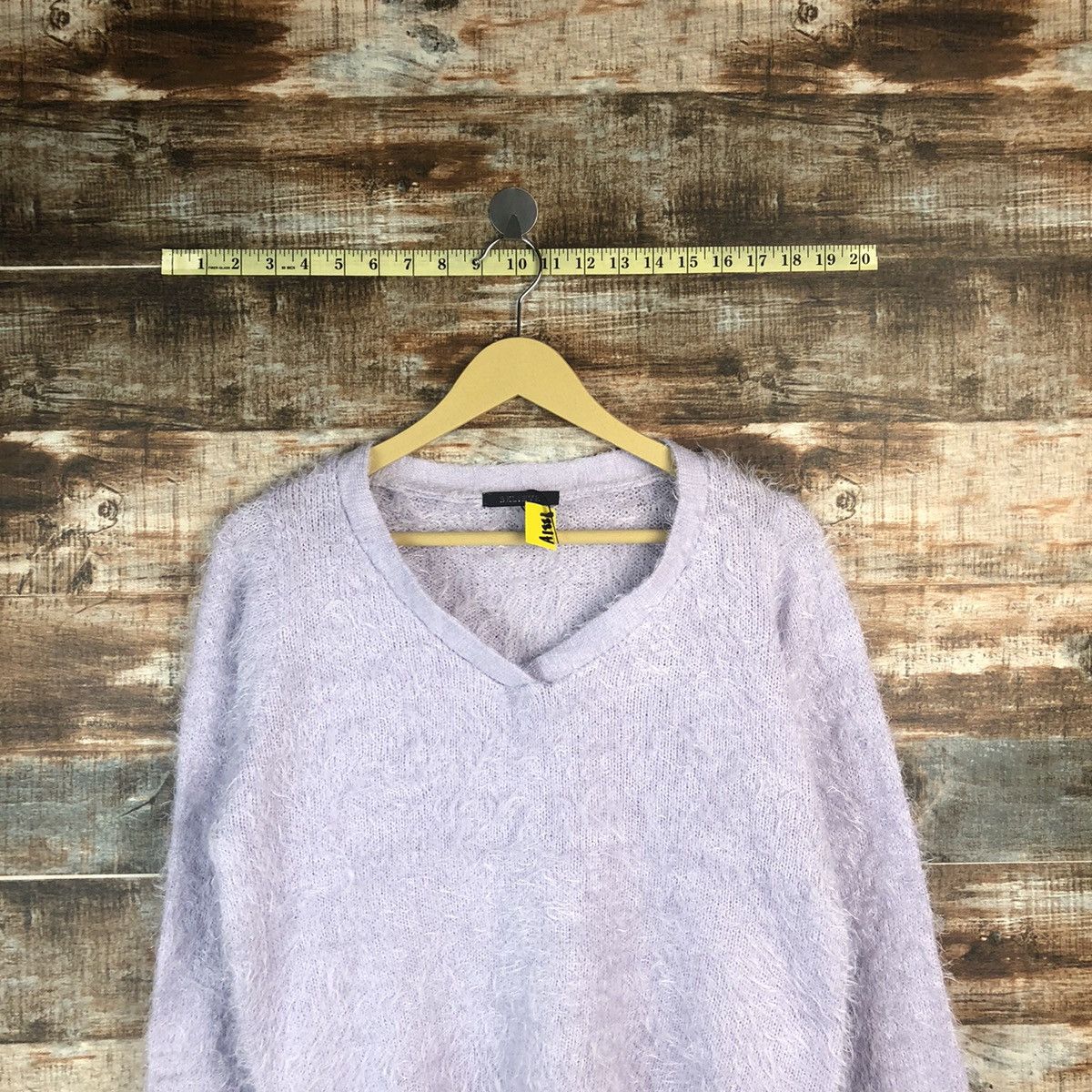 Homespun Knitwear × Japanese Brand Believe Purple shaggy fur mohair Knitwear #A1881 Size M / US 6-8 / IT 42-44 - 2 Thumbnail