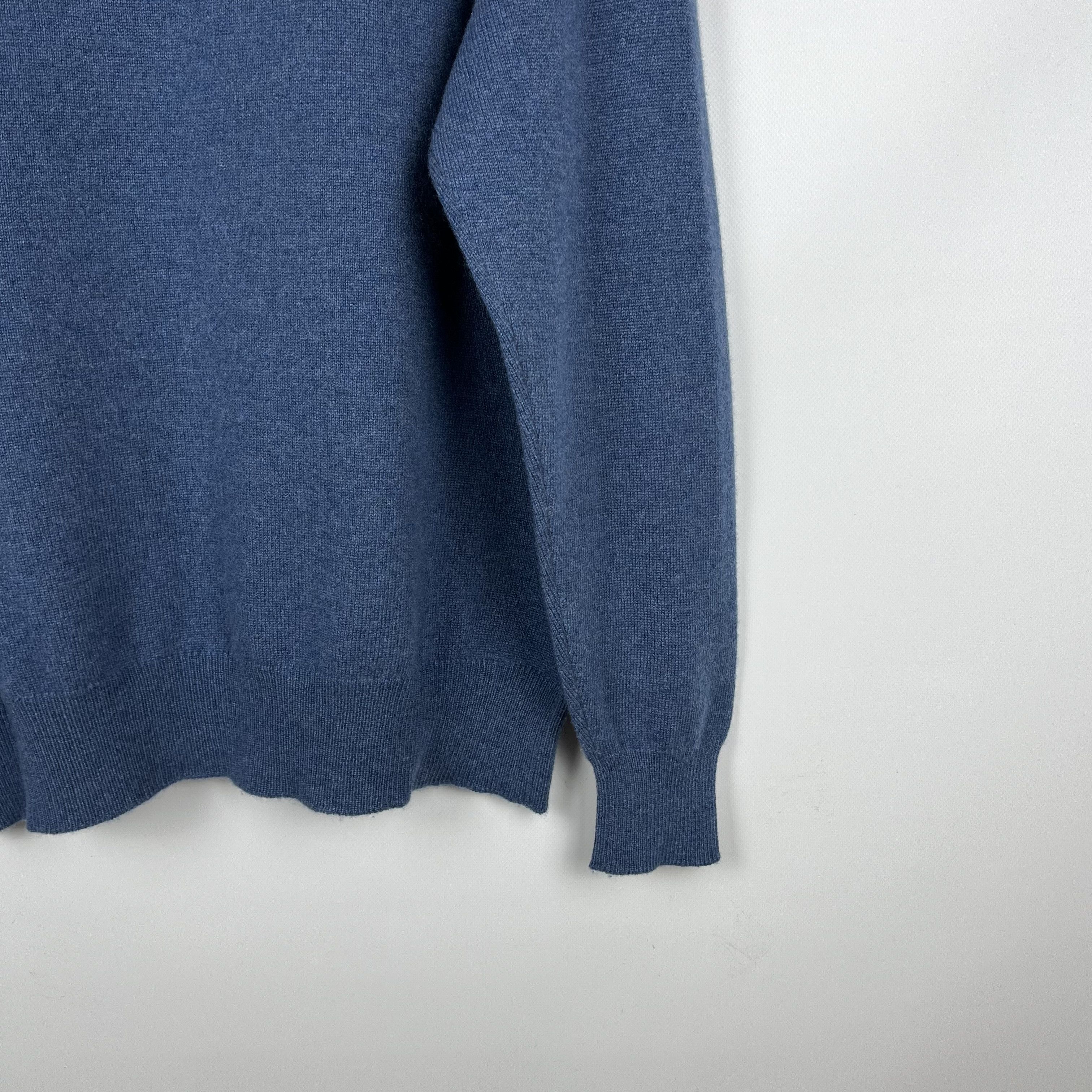 Other Vintage Brora 100% Cashmere Crewneck Sweater Size US L / EU 52-54 / 3 - 14 Thumbnail