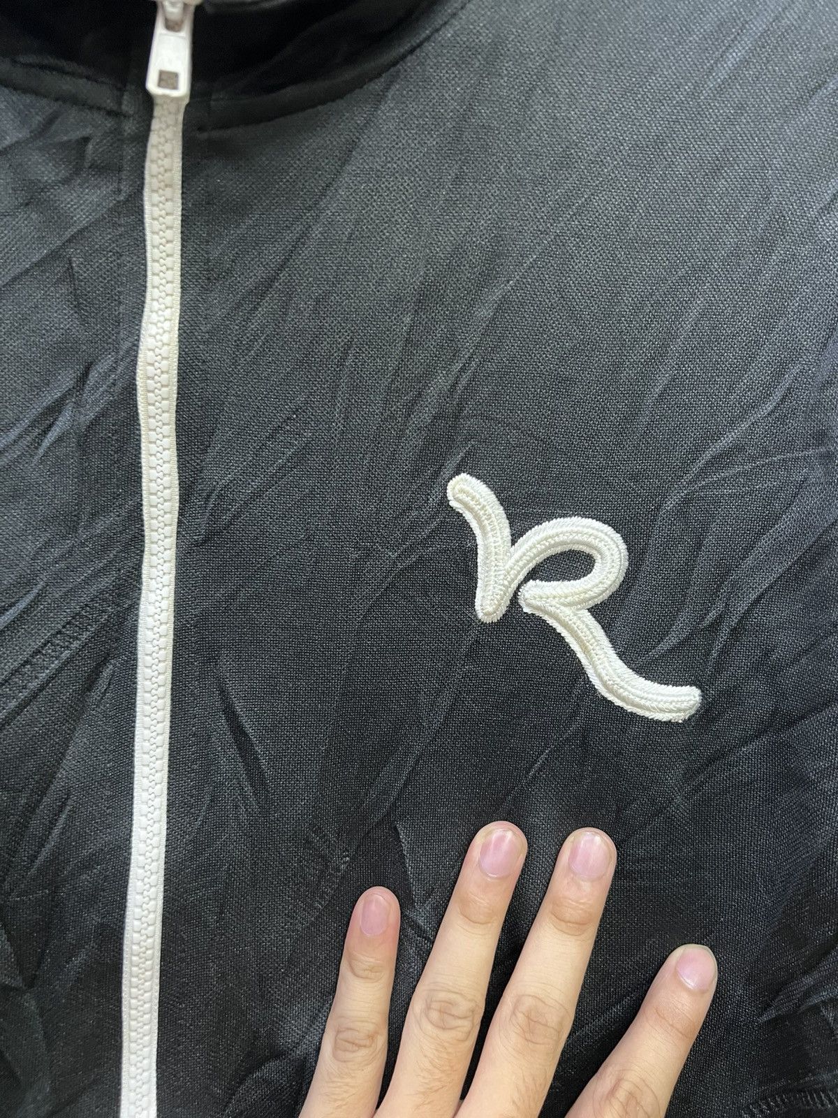 Rocawear Vintage Rocawear Black Zip-Up Jacket – Embroidered Back Logo Size US XL / EU 56 / 4 - 4 Thumbnail