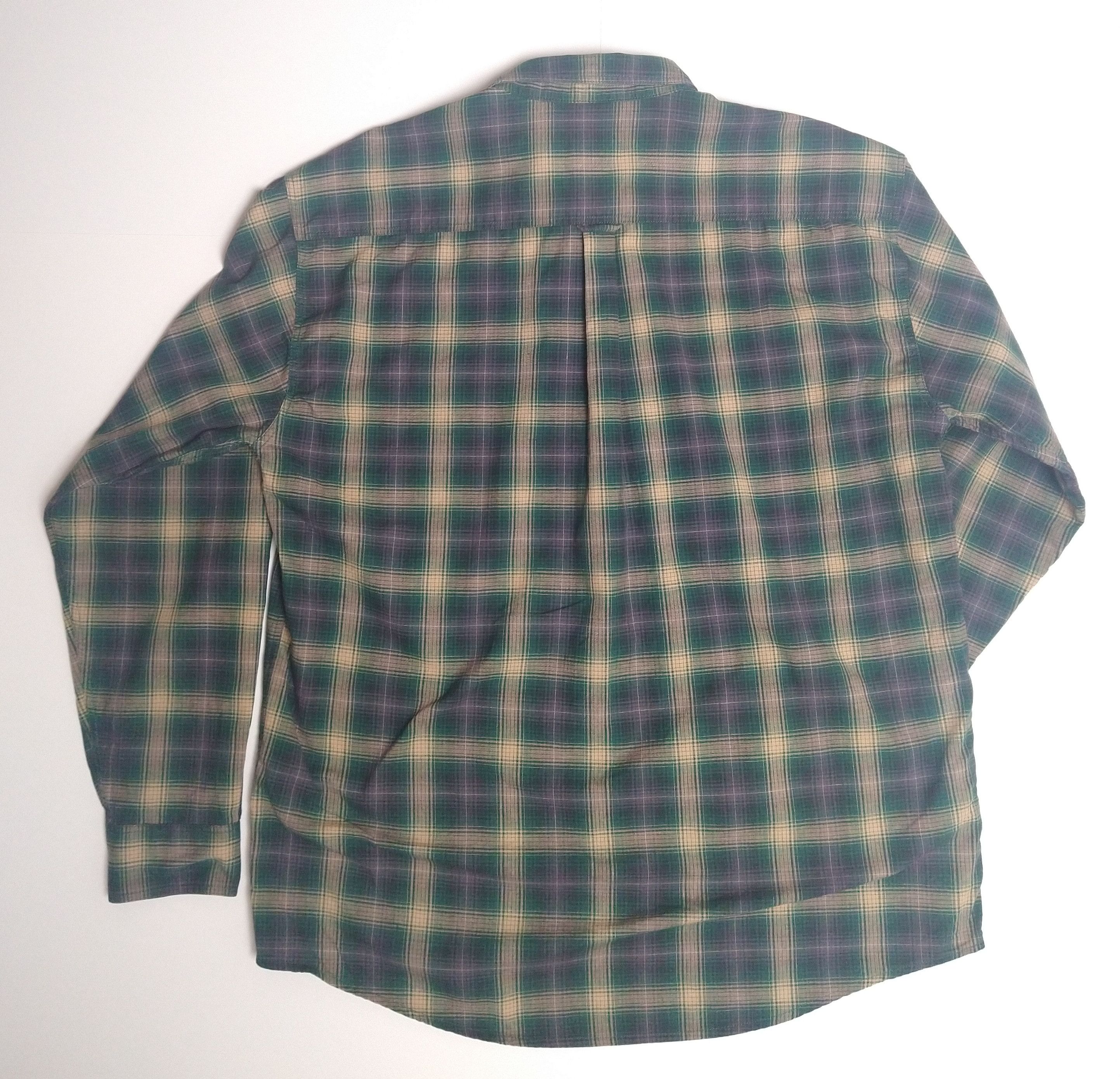 Aigle Aigle Button Shirt Top Plaid Check Flannel Outdoors France Size US XL / EU 56 / 4 - 2 Thumbnail