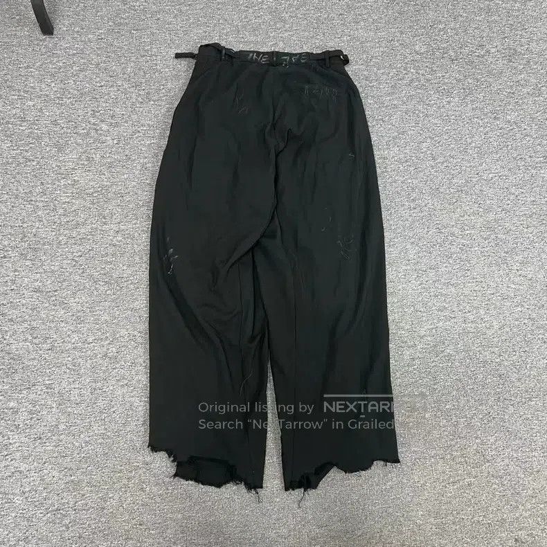 Balenciaga Balenciaga size XS Graffiti Destroyed Wool Dress Pants Size US 27 - 2 Thumbnail