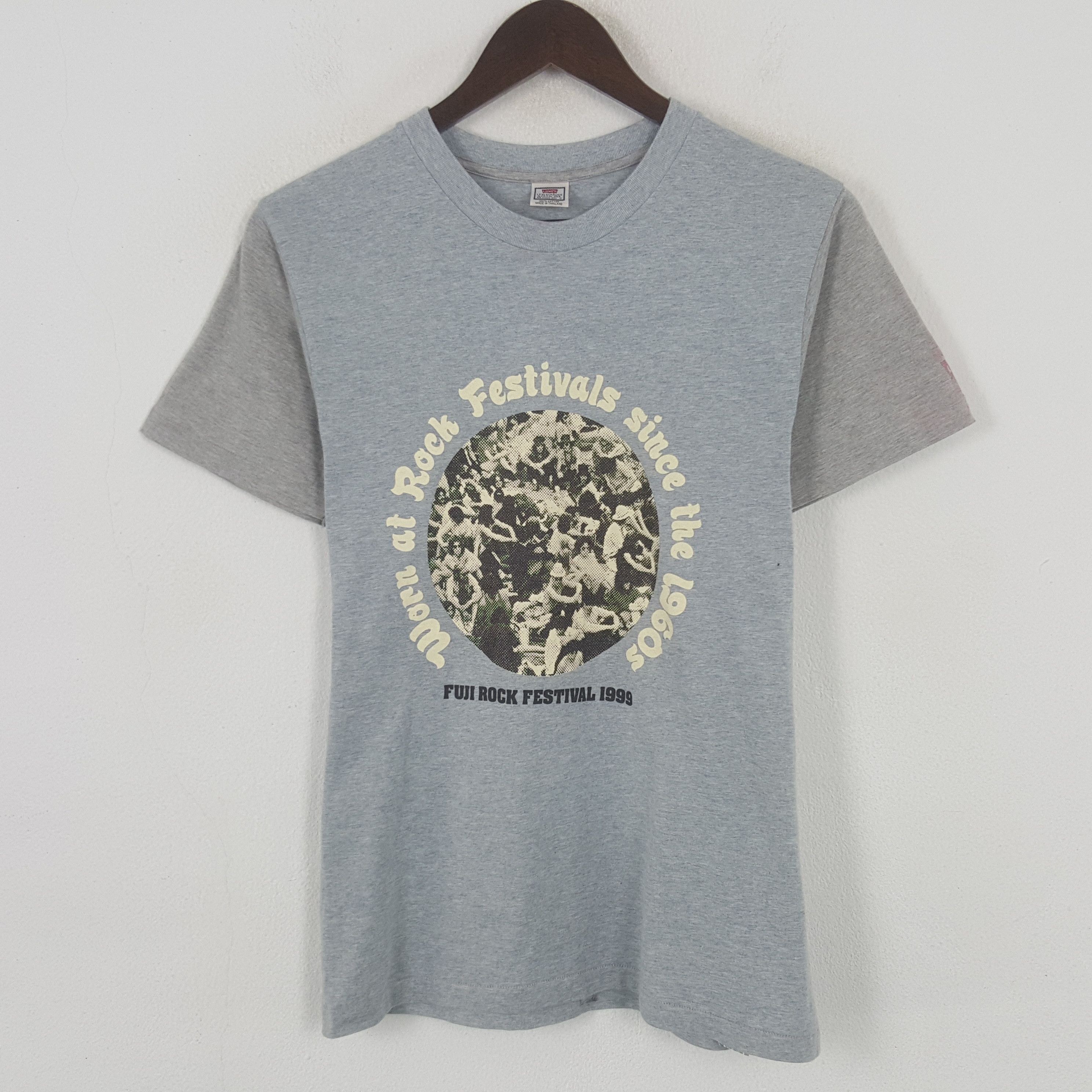 Band Tees Vintage Levis x Fuji Rock Festival 1999 Tshirt Size US S / EU 44-46 / 1 - 1 Thumbnail