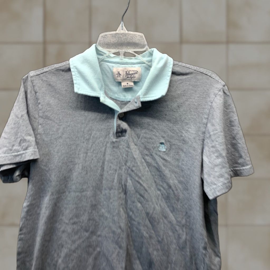 Original Penguin Original Penguin Polo Shirt Womens Medium Blue Polo Womens Medium Blue Logo 90s Casual Womens Original Penguin Polo Shirt Size M / US 6-8 / IT 42-44 - 1 Thumbnail