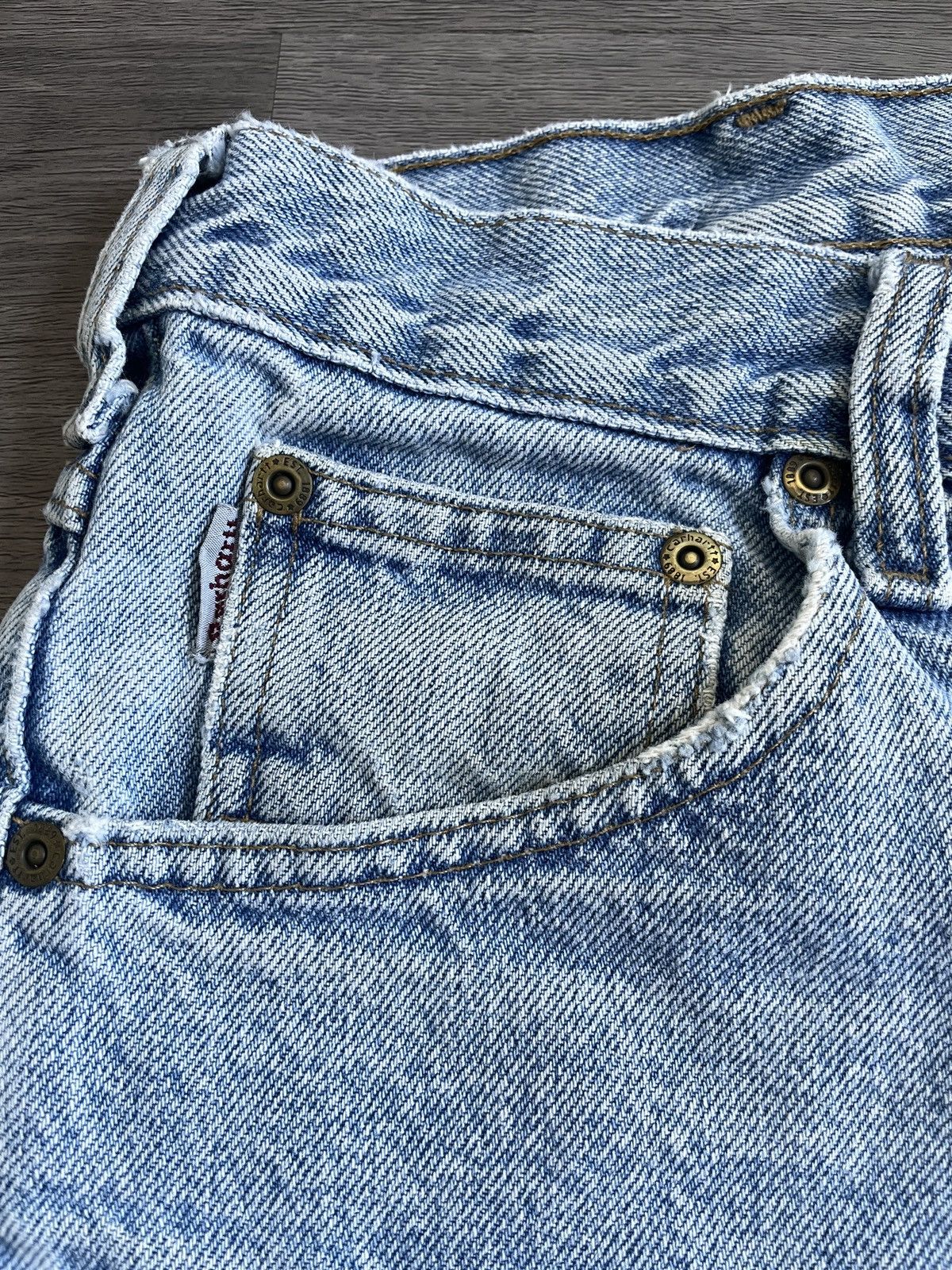 Carhartt × Vintage Carhartt “Relaxed Fit” Denim Jeans (No Sz.) Size US 38 / EU 54 - 6 Thumbnail