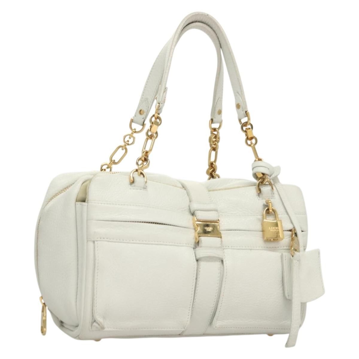 Loewe Loewe Chain Roller Handbag Leather Size ONE SIZE - 1 Thumbnail