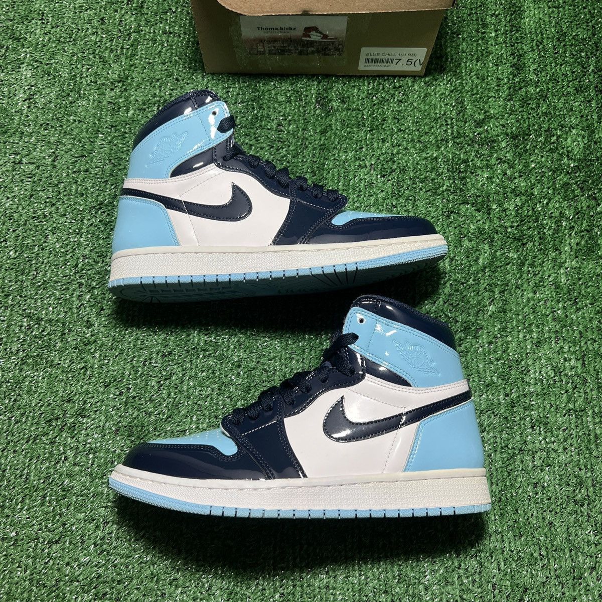 Jordan High UNC Patent Size