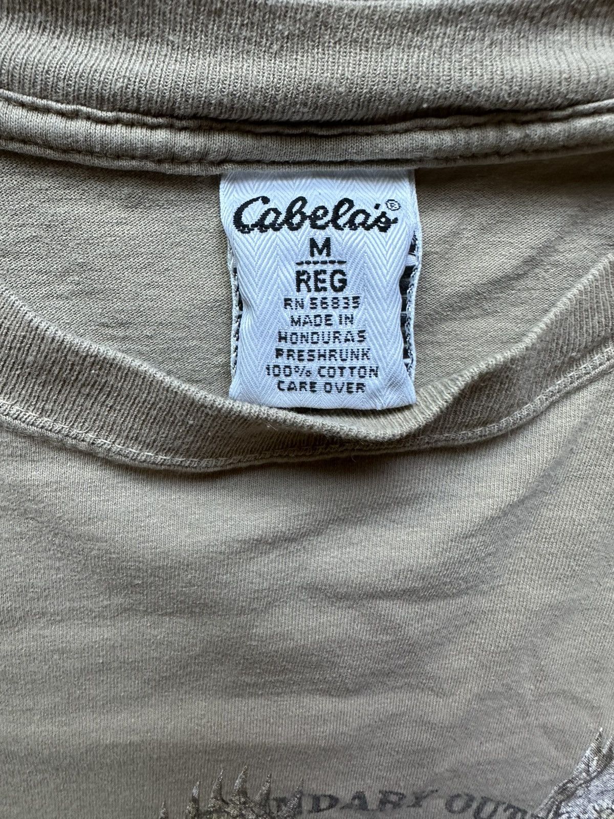 Cabelas Cabelas Lucky Moose Graphic T-Shirt Size US M / EU 48-50 / 2 - 4 Thumbnail