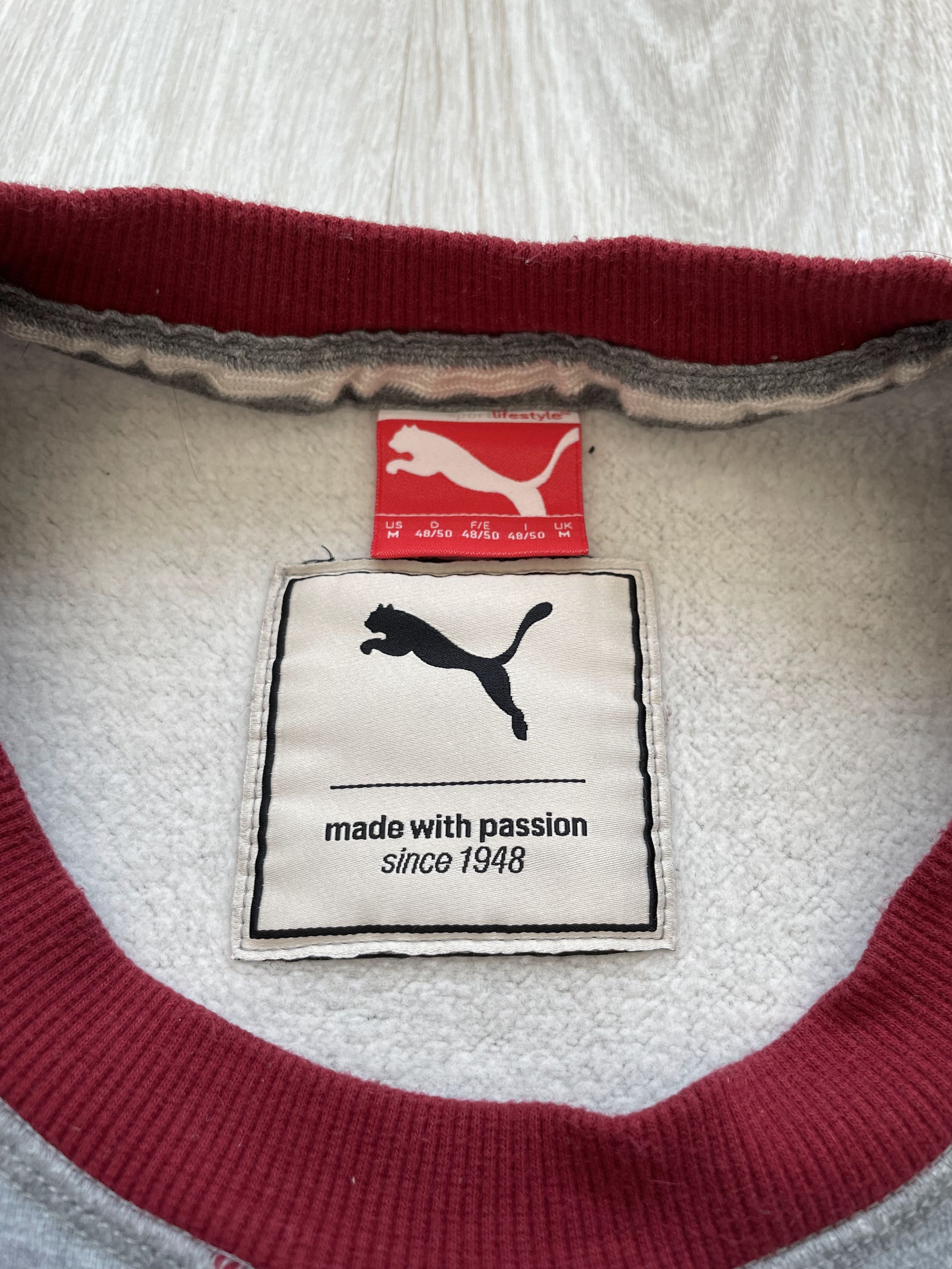 Puma Vintage Puma Animal Face Logo Sweatshirt Size US M / EU 48-50 / 2 - 6 Thumbnail