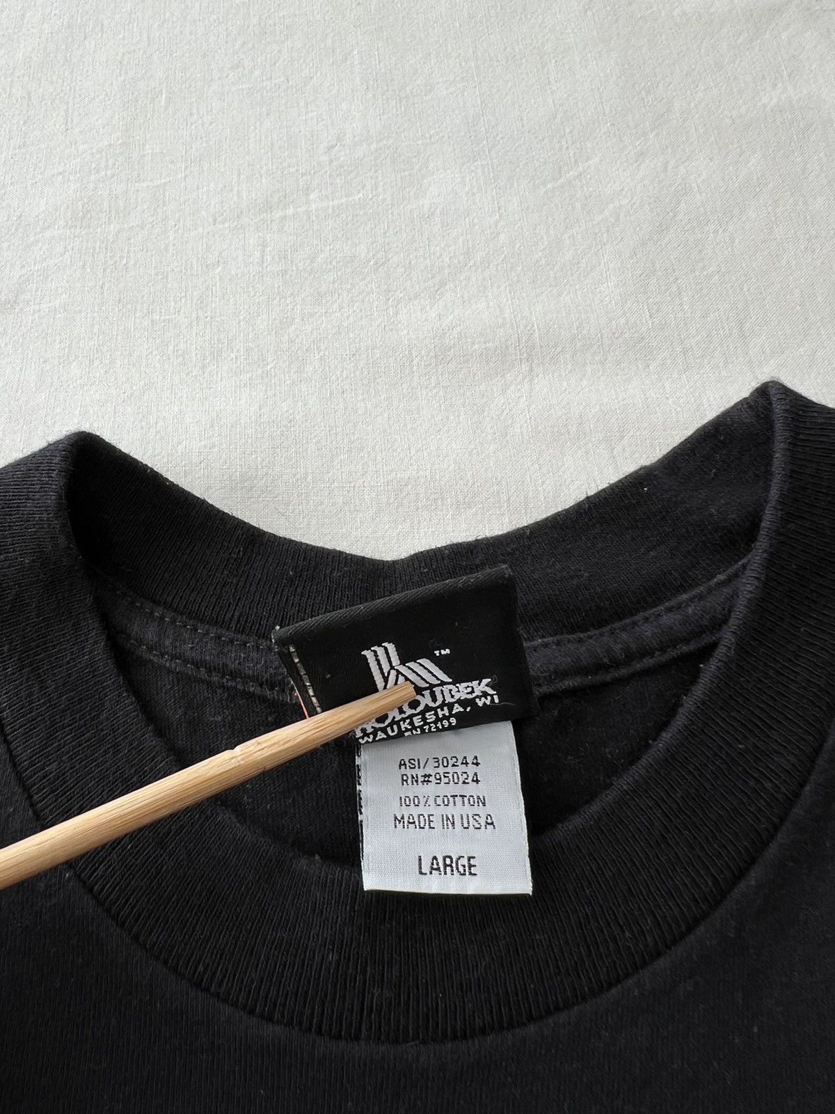 Harley Davidson Vintage 2006 Harley Davidson Casino Fire Flame Black T-shirt Size US L / EU 52-54 / 3 - 15 Thumbnail