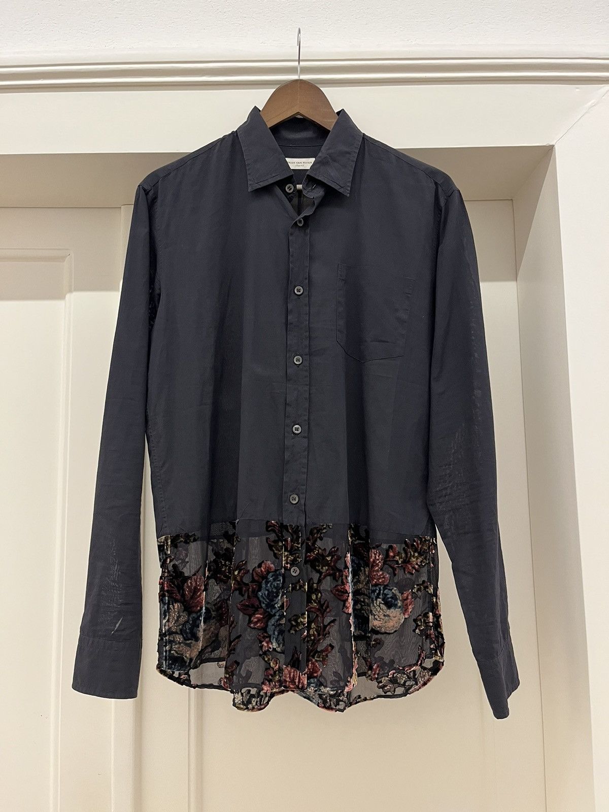Dries Van Noten ss14 Floral Tapestry Shirt Size US M / EU 48-50 / 2 - 2 Thumbnail